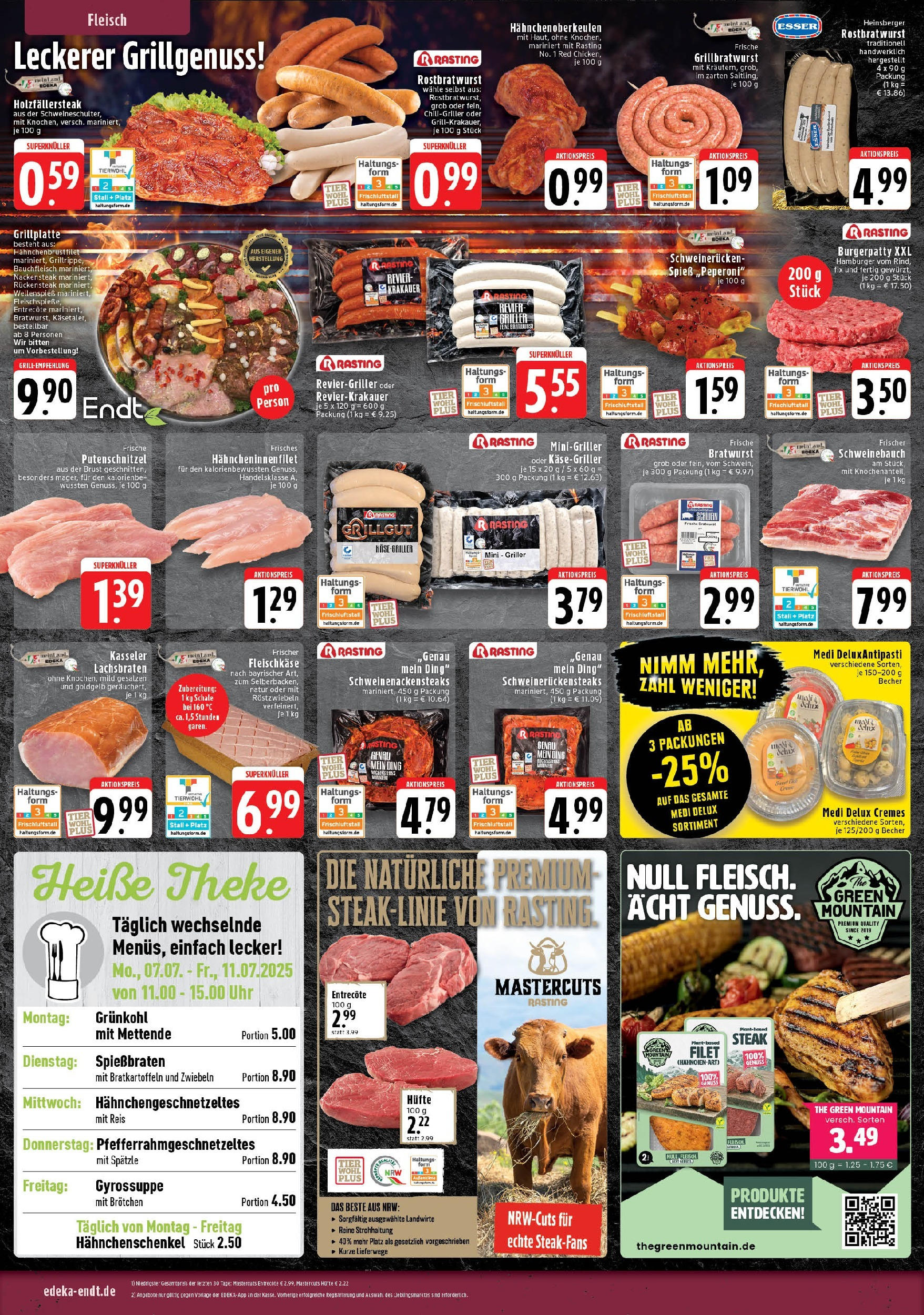 Edeka prospekt Mönchengladbach	 (ab 06.07.2025) » Angebote Online | Seite: 2 | Produkte: Hahnchenschenkel, Theke, Schweinebauch, Zwiebeln