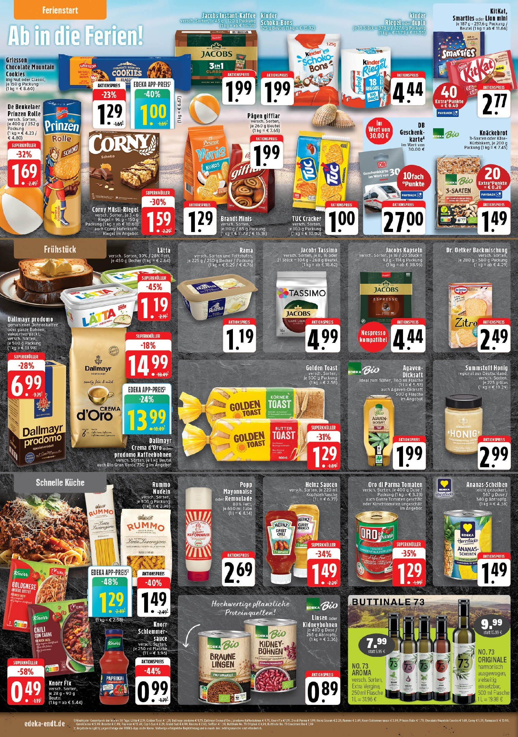 Edeka prospekt Mönchengladbach	 (ab 06.07.2025) » Angebote Online | Seite: 6 | Produkte: Toast, Oro di parma, Chili, Dallmayr prodomo