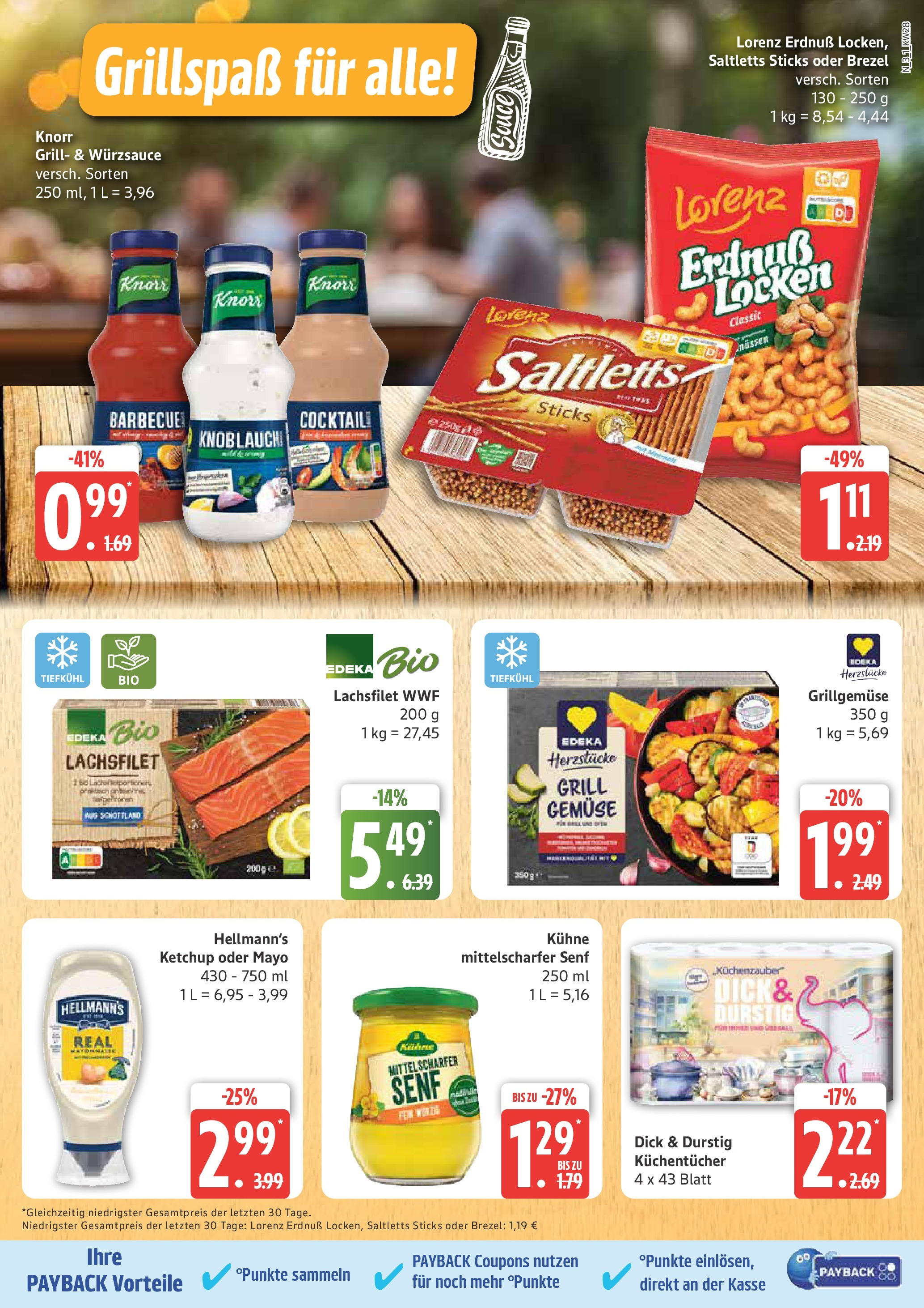 Marktkauf - Marktkauf: Wochenangebote (ab 06.07.2025) » Angebote online | Seite: 3 | Produkte: Grill, Knorr, Gemüse, Ketchup