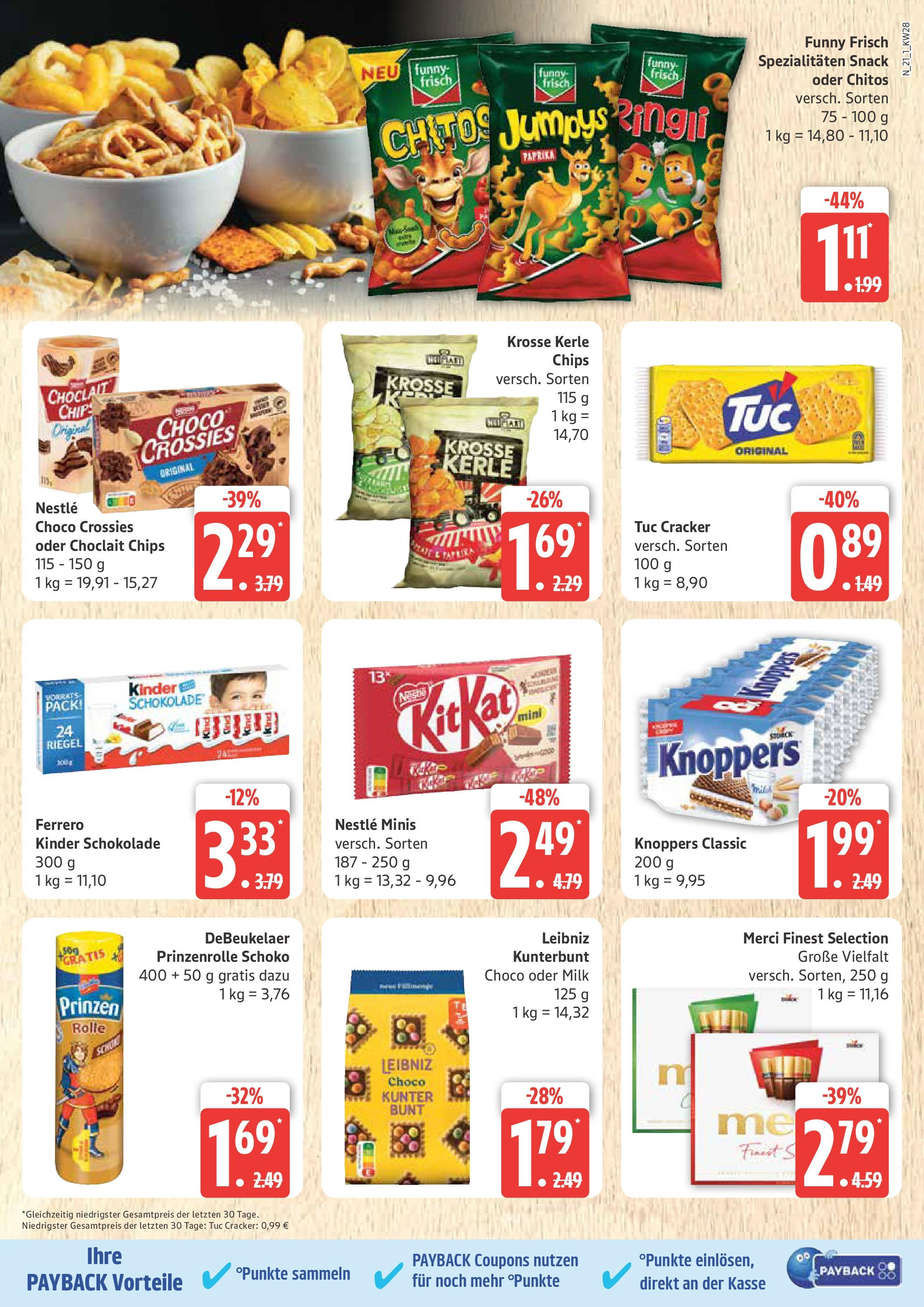 Marktkauf - Marktkauf: Wochenangebote (ab 06.07.2025) » Angebote online | Seite: 21 | Produkte: Schokolade, Funny frisch, Paprika, Knoppers