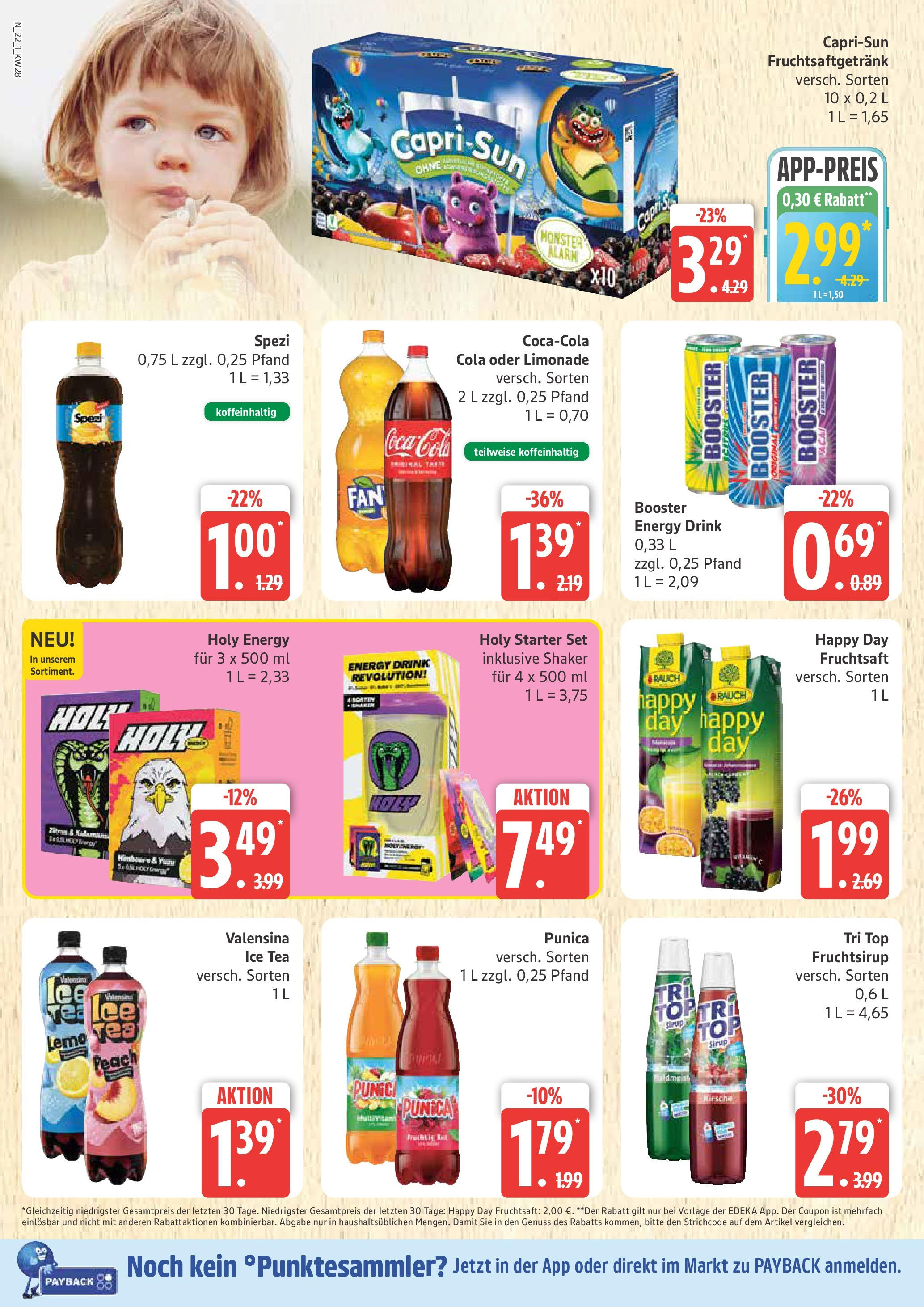 Marktkauf - Marktkauf: Wochenangebote (ab 06.07.2025) » Angebote online | Seite: 22 | Produkte: Cola, Energy, Limonade, Sirup