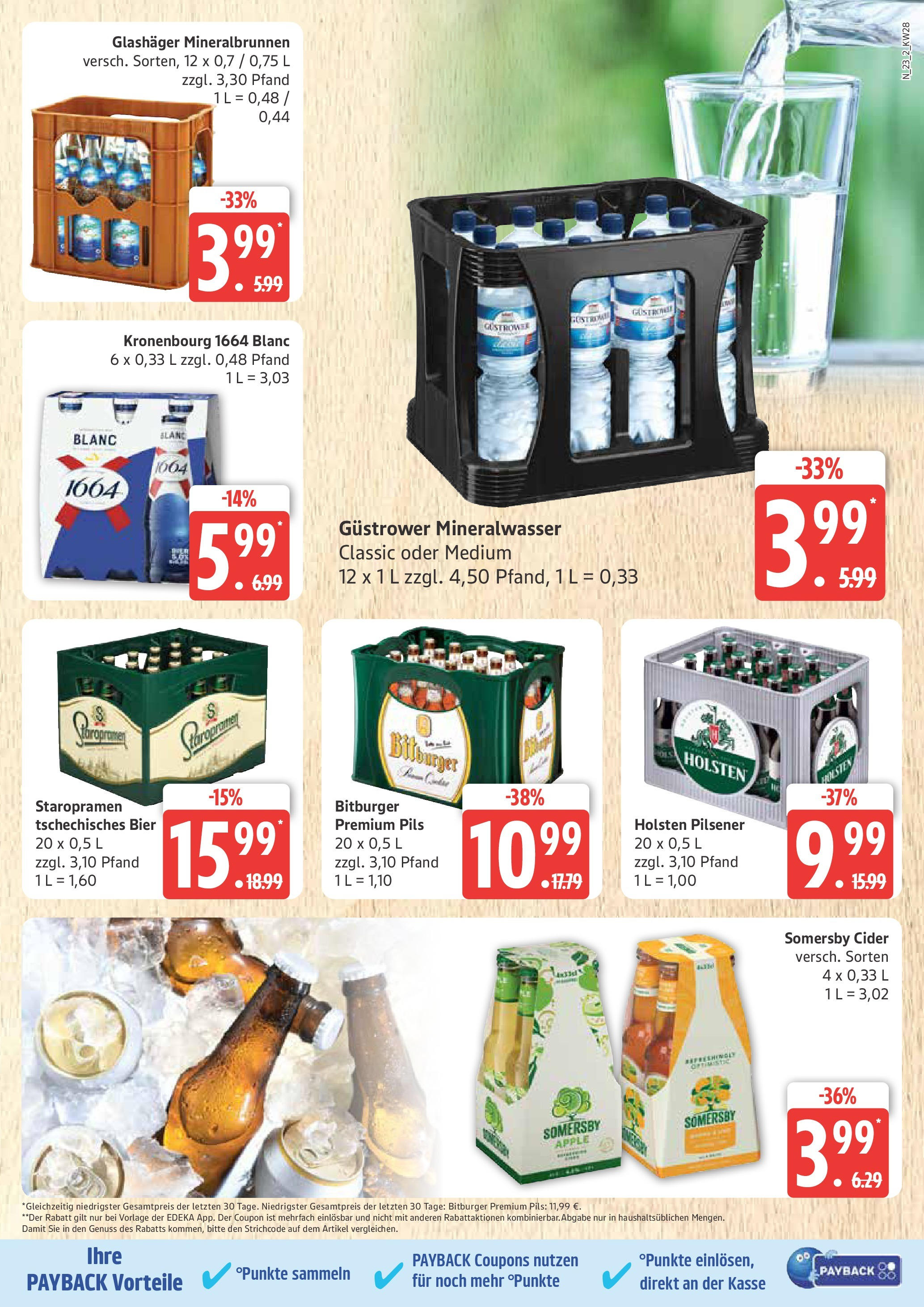 Marktkauf - Marktkauf: Wochenangebote (ab 06.07.2025) » Angebote online | Seite: 23 | Produkte: Bitburger, Pils, Mineralwasser, Apple