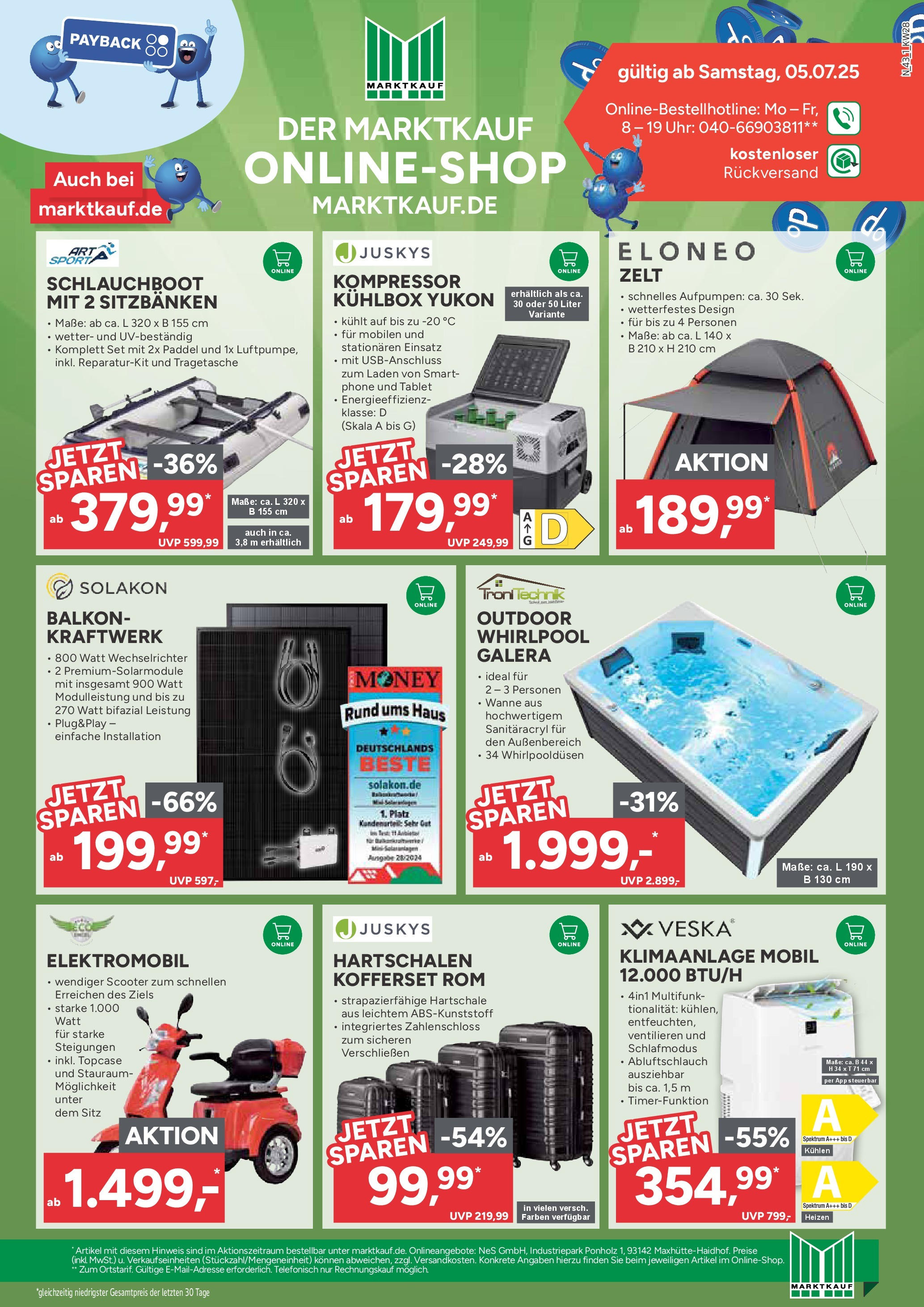 Marktkauf - Marktkauf: Wochenangebote (ab 06.07.2025) » Angebote online | Seite: 43 | Produkte: Klimaanlage, Scooter, Smartphone, Uhr
