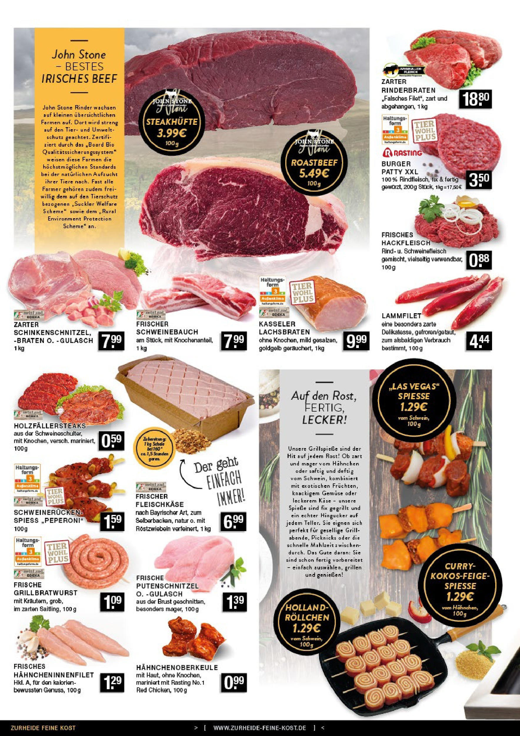 Edeka prospekt Essen	 (ab 06.07.2025) » Angebote Online | Seite: 2 | Produkte: Hahnchen, Bratwurst, Spieße, Gemüse