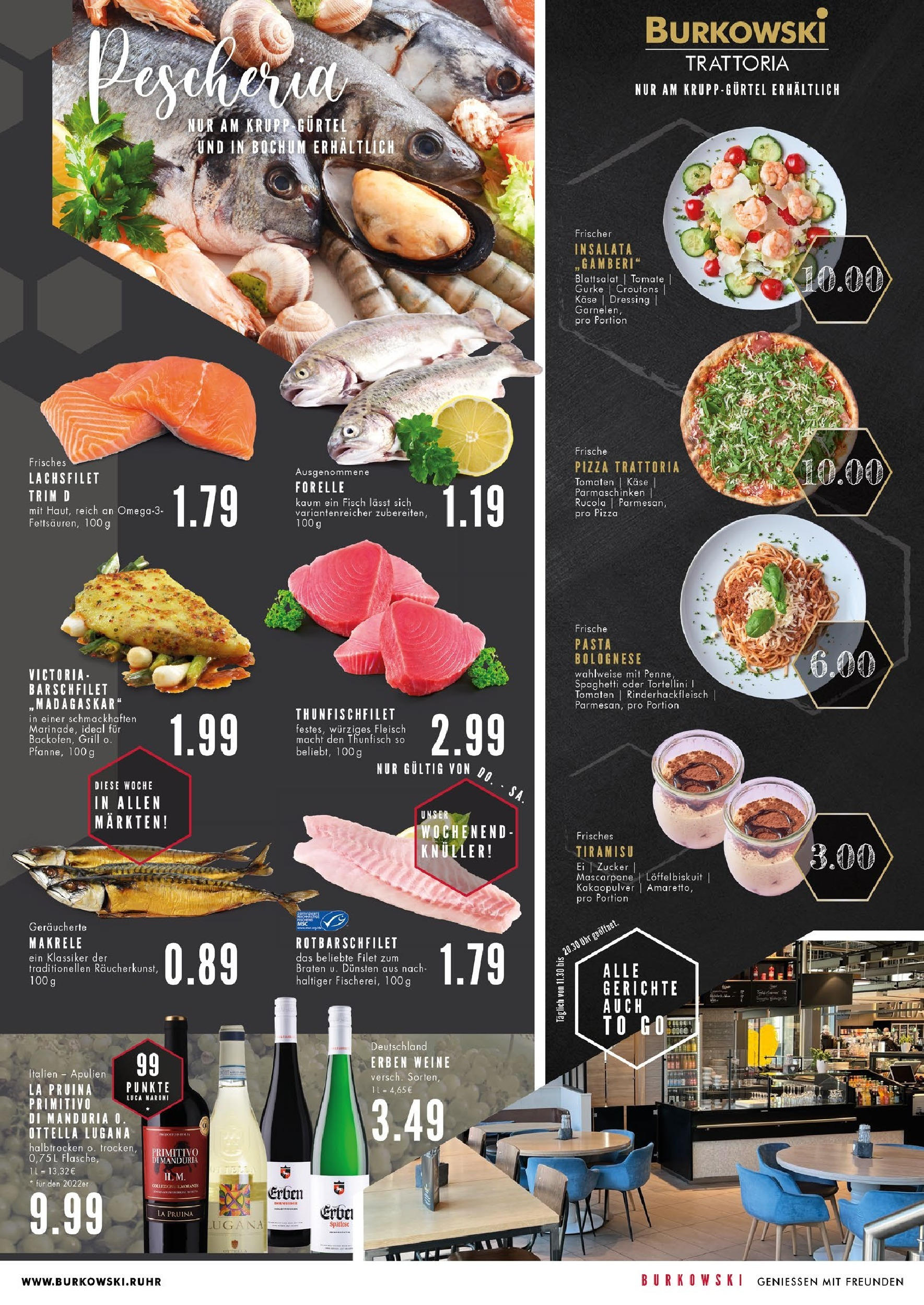 Edeka prospekt Essen	 (ab 06.07.2025) » Angebote Online | Seite: 3 | Produkte: Grill, Rucola, Fisch, Pasta