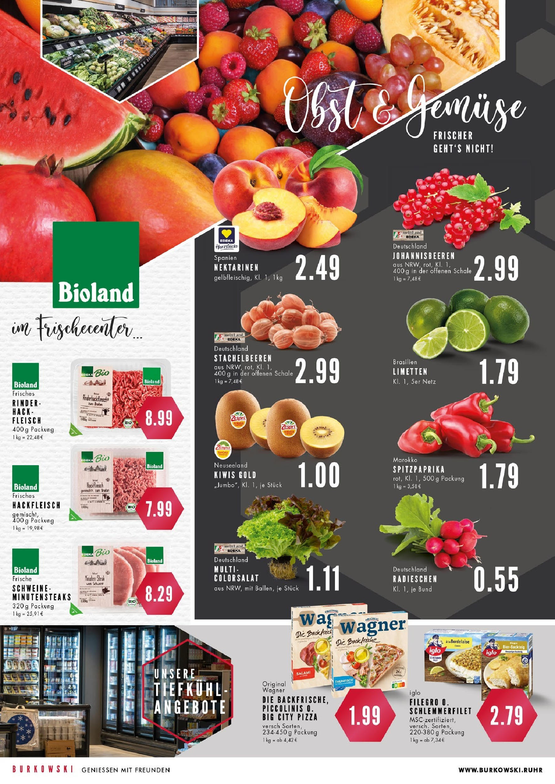 Edeka prospekt Essen	 (ab 06.07.2025) » Angebote Online | Seite: 6 | Produkte: Rum, Iglo, Salami, Kiwi
