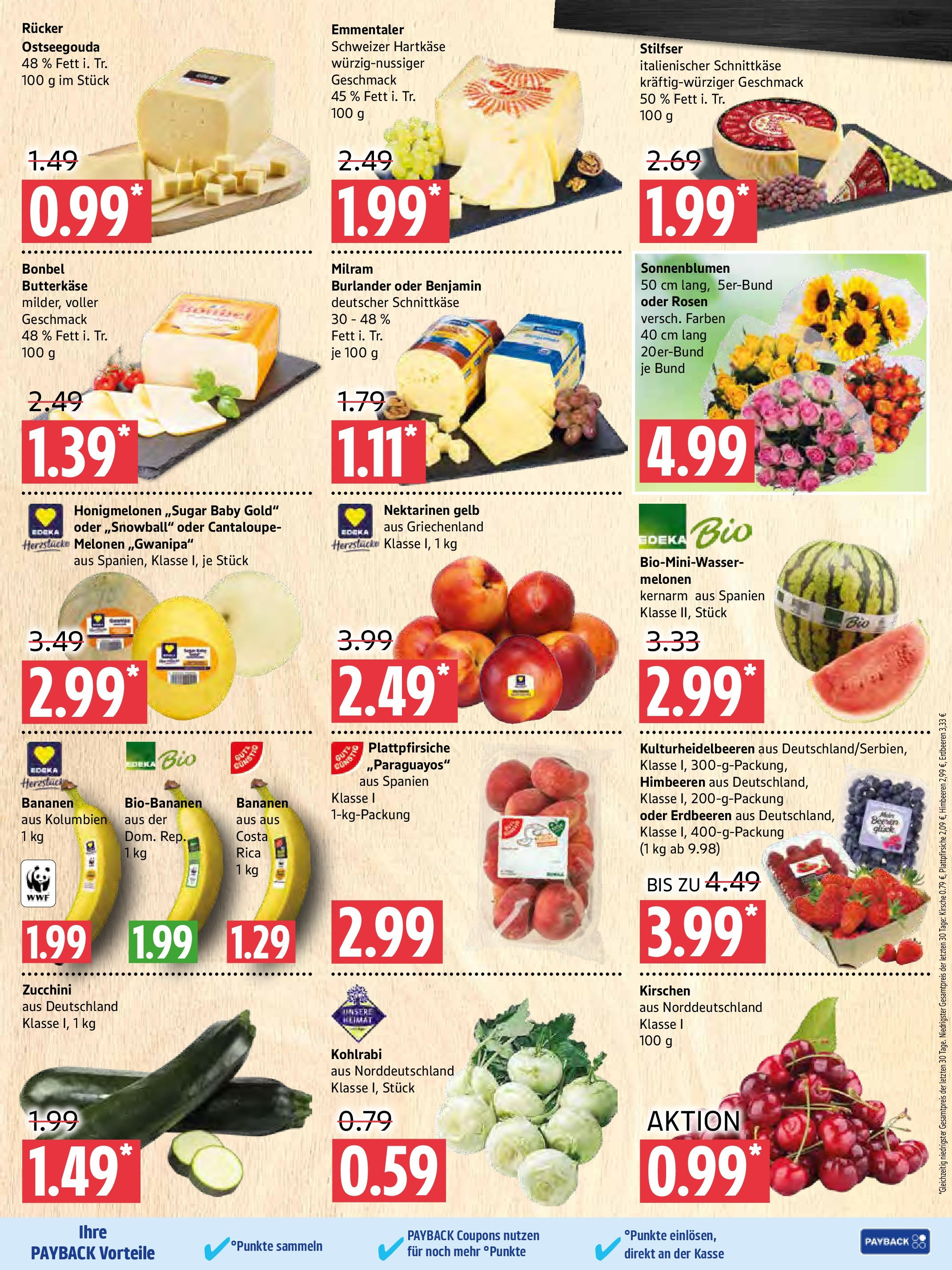 Marktkauf - Marktkauf: Wochenangebote (ab 06.07.2025) » Angebote online | Seite: 3 | Produkte: Nektarinen, Bananen, Kirschen, Erdbeeren