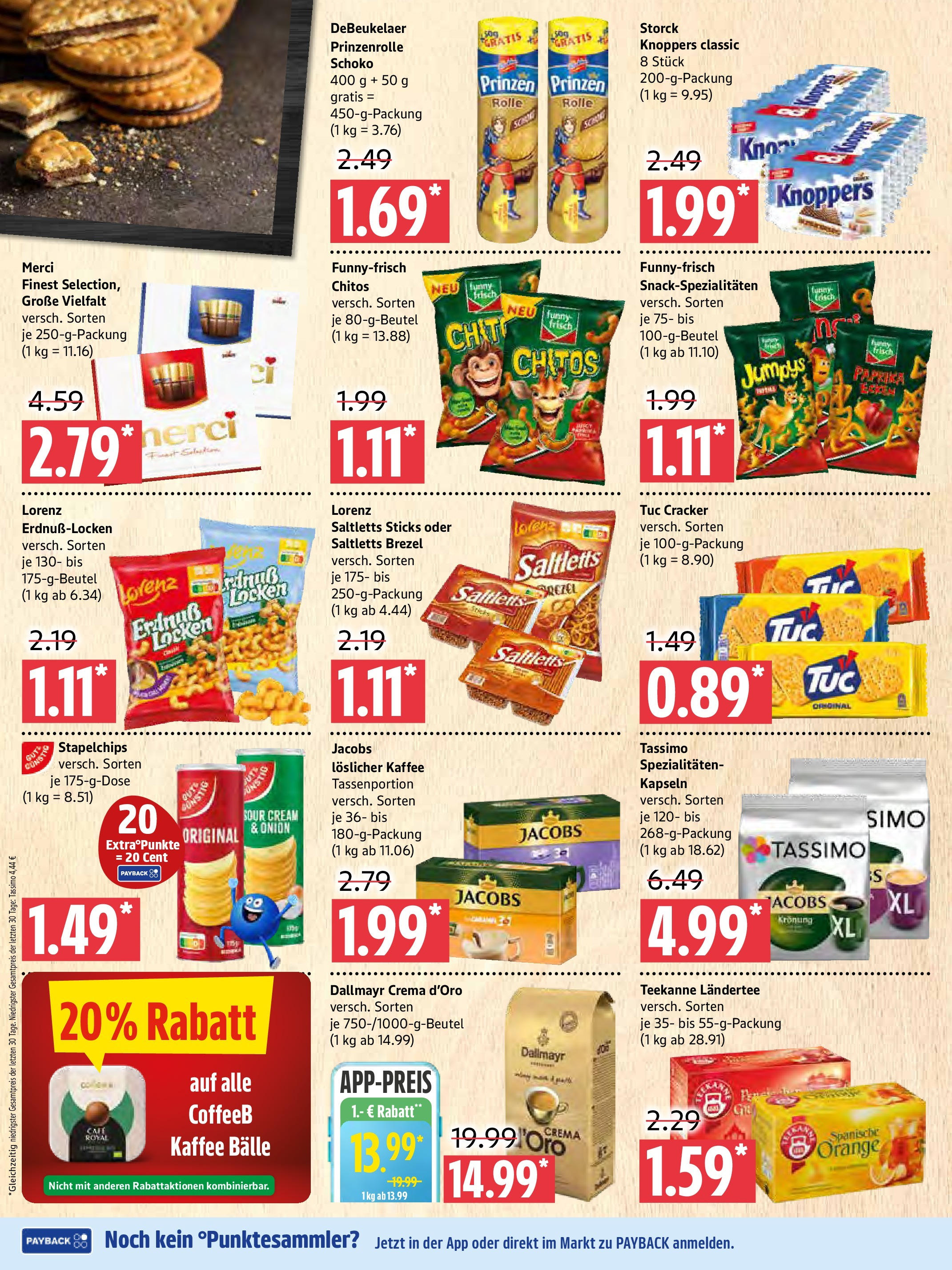 Marktkauf - Marktkauf: Wochenangebote (ab 06.07.2025) » Angebote online | Seite: 6 | Produkte: Dallmayr, Teekanne, Chips, Tassimo