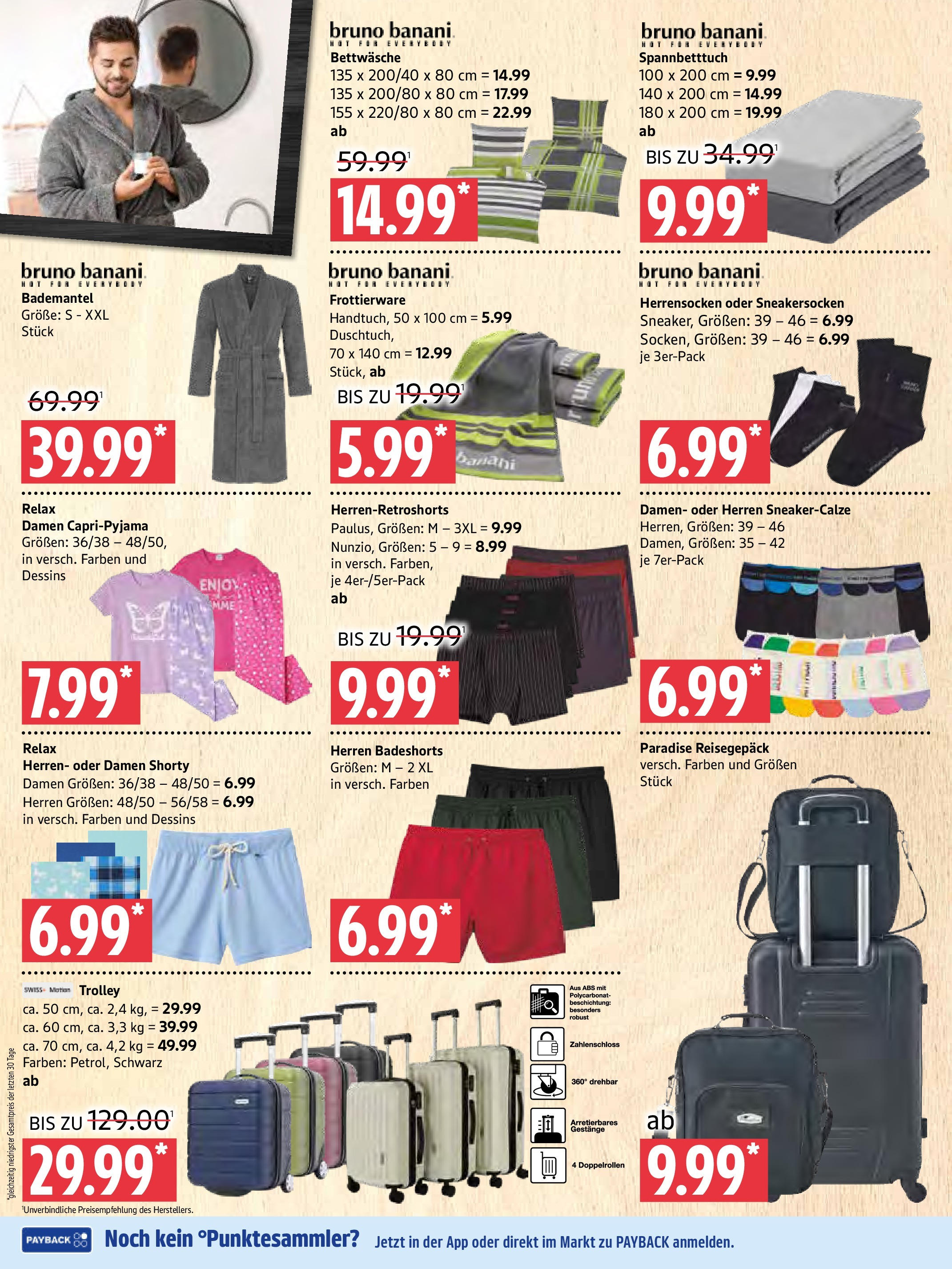 Marktkauf - Marktkauf: Wochenangebote (ab 06.07.2025) » Angebote online | Seite: 10 | Produkte: Badeshorts, Bettwäsche, Bademantel