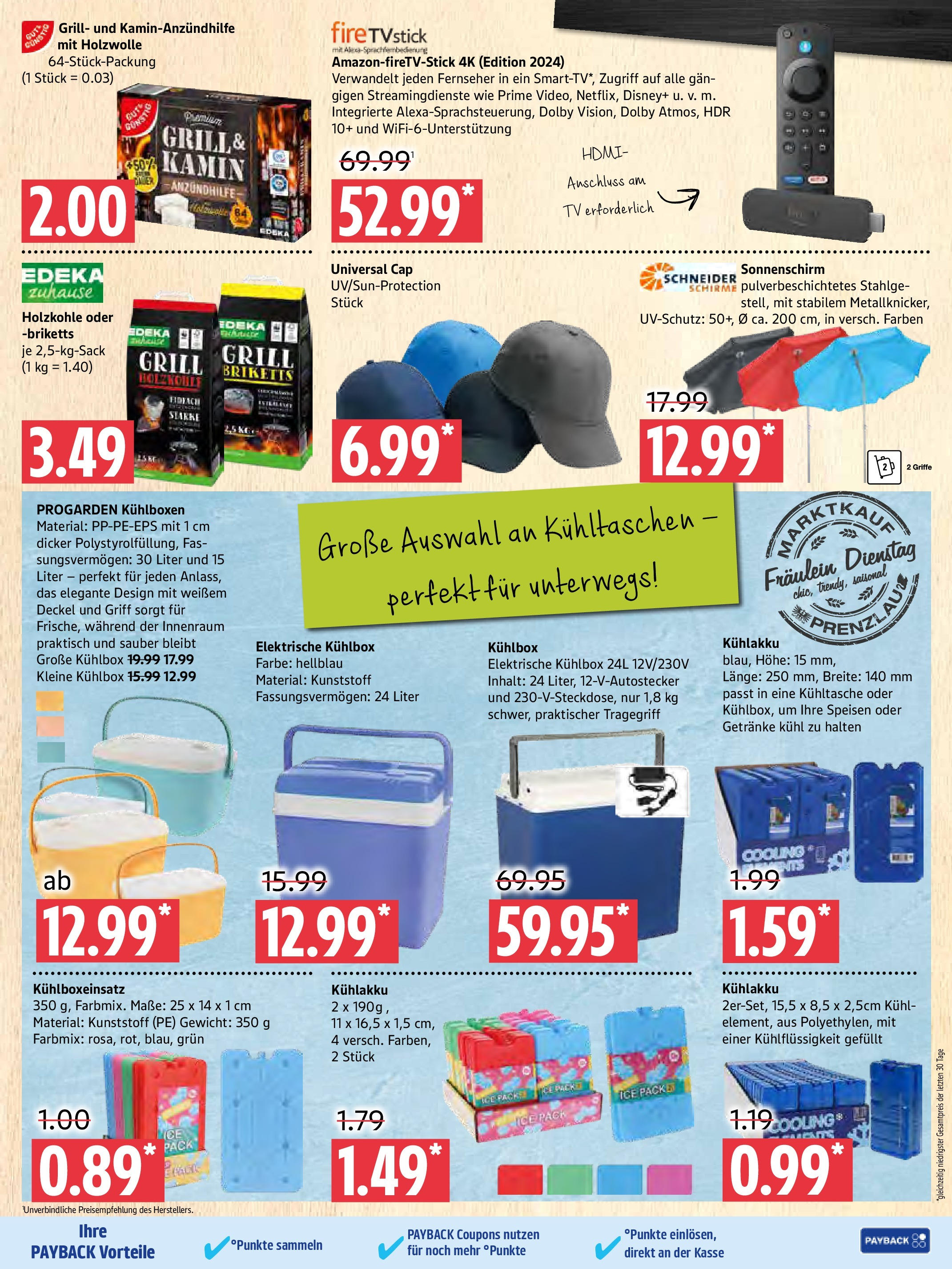Marktkauf - Marktkauf: Wochenangebote (ab 06.07.2025) » Angebote online | Seite: 11 | Produkte: Grill, Box, Sonnenschirm, Fernseher