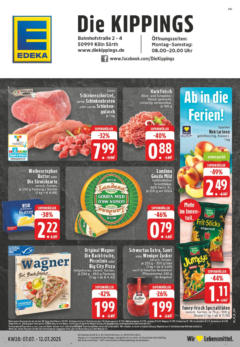 Edeka prospekt Köln	 gültig ab dem 06.07.2025
