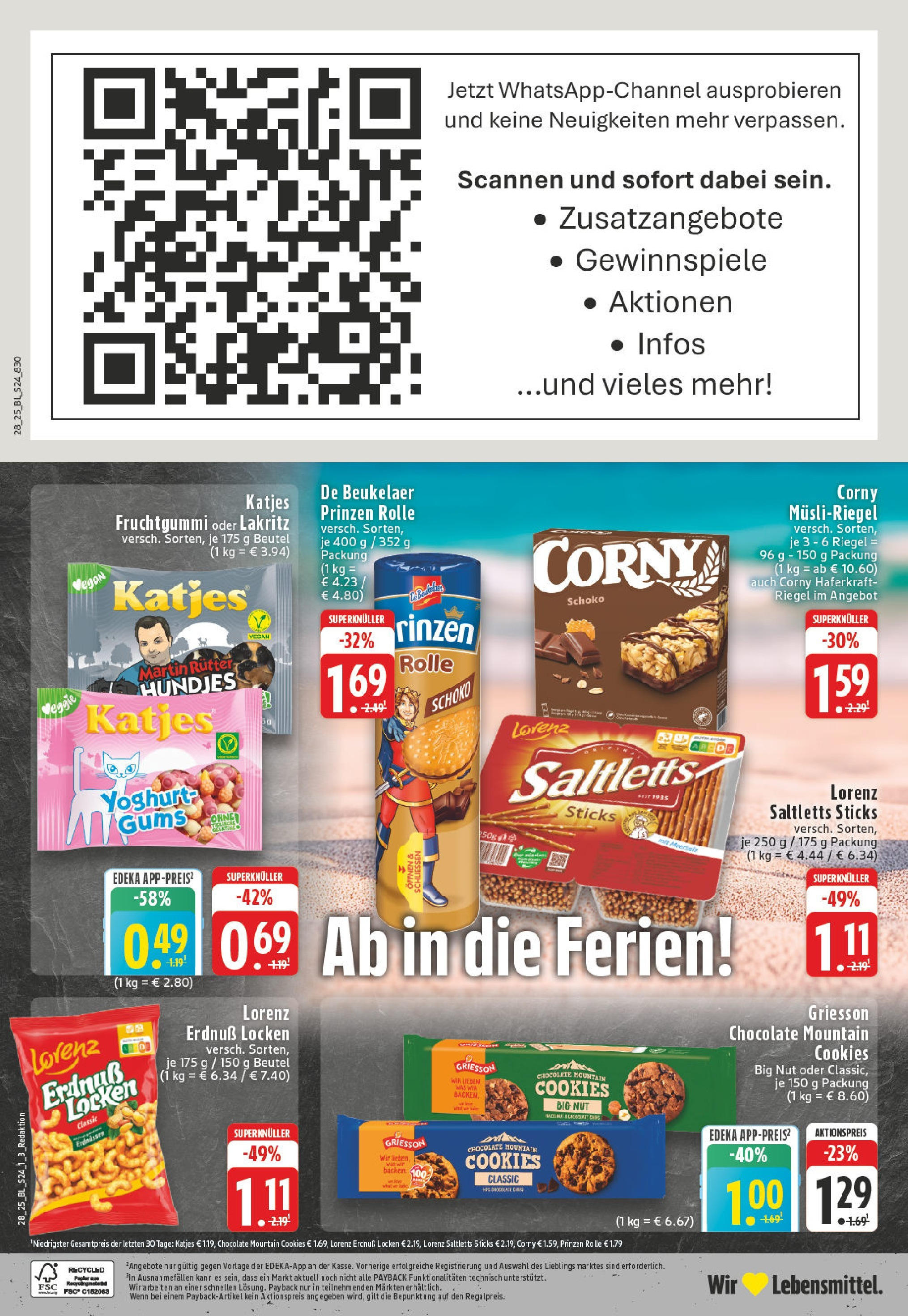Edeka prospekt Köln	 (ab 06.07.2025) » Angebote Online | Seite: 24 | Produkte: Katjes