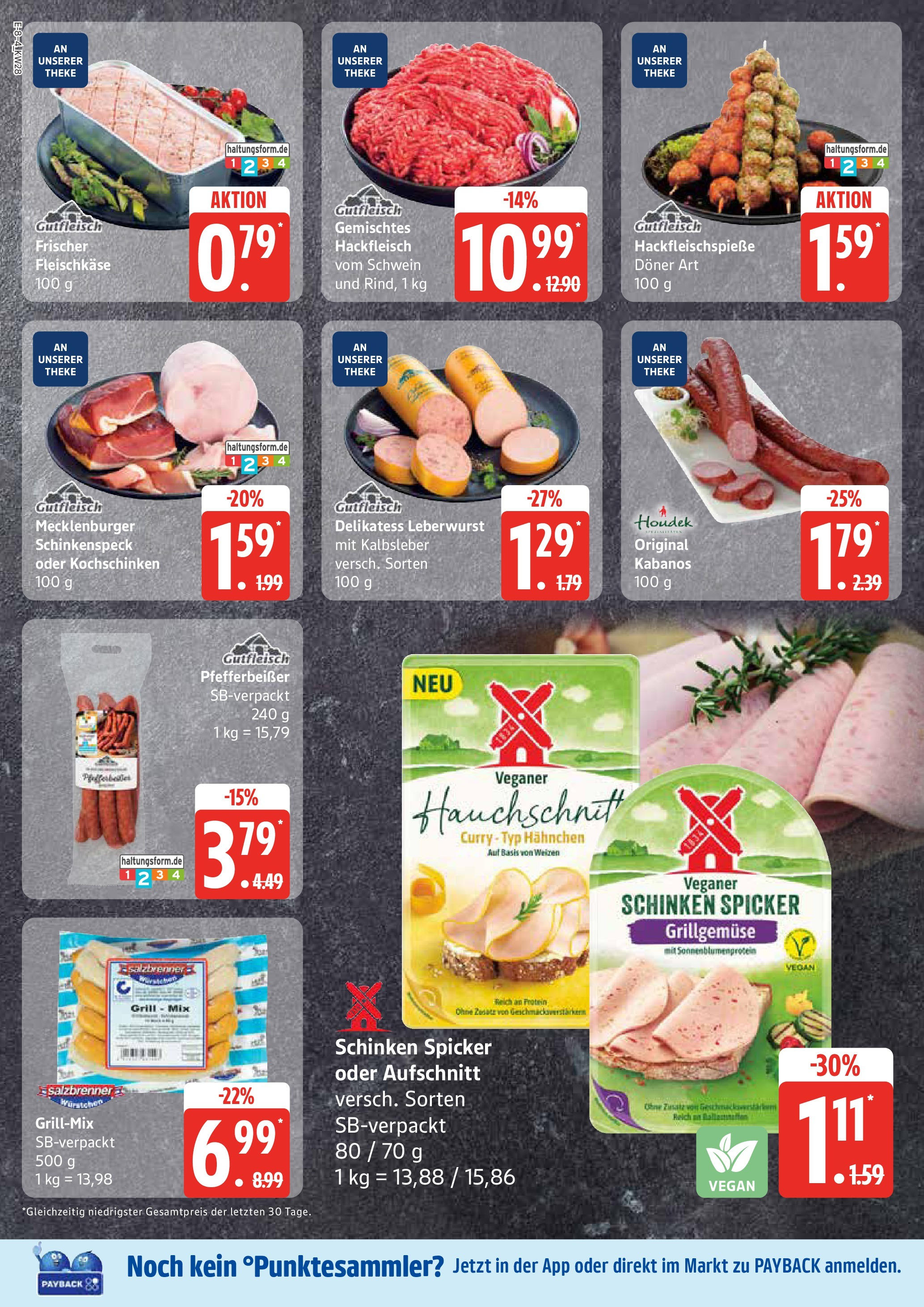 Marktkauf - Marktkauf: Wochenangebote (ab 06.07.2025) » Angebote online | Seite: 8 | Produkte: Hahnchen, Theke, Kalbsleber, Hackfleisch