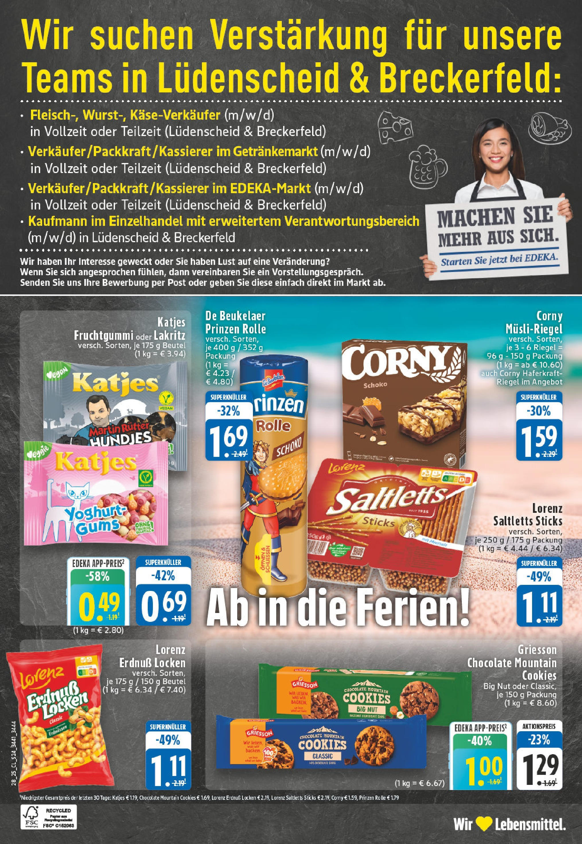 Edeka prospekt Breckerfeld	 (ab 06.07.2025) » Angebote Online | Seite: 24 | Produkte: Katjes