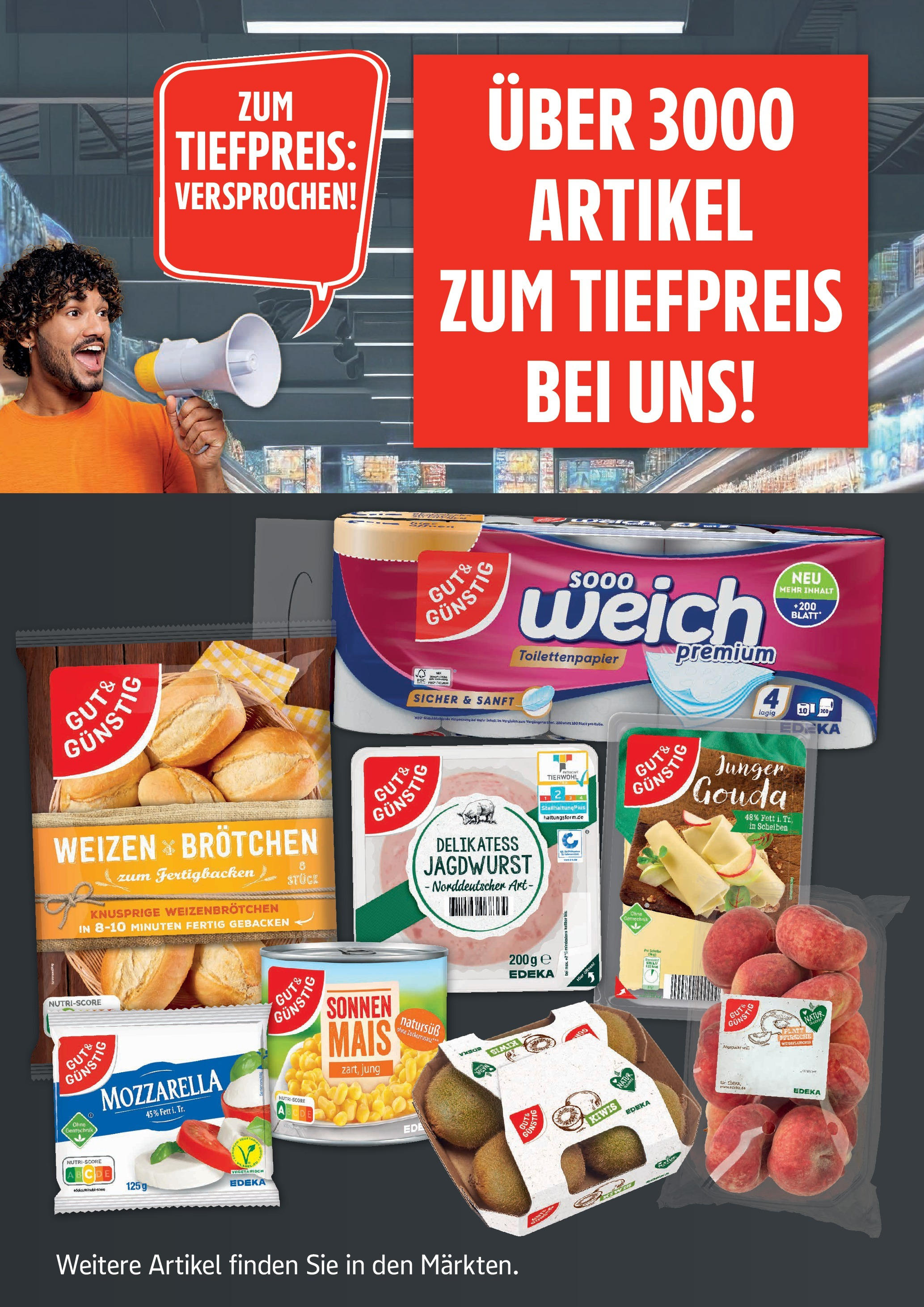 Marktkauf - Marktkauf: Wochenangebote (ab 06.07.2025) » Angebote online | Seite: 24 | Produkte: Mozzarella, Gouda, Toilettenpapier