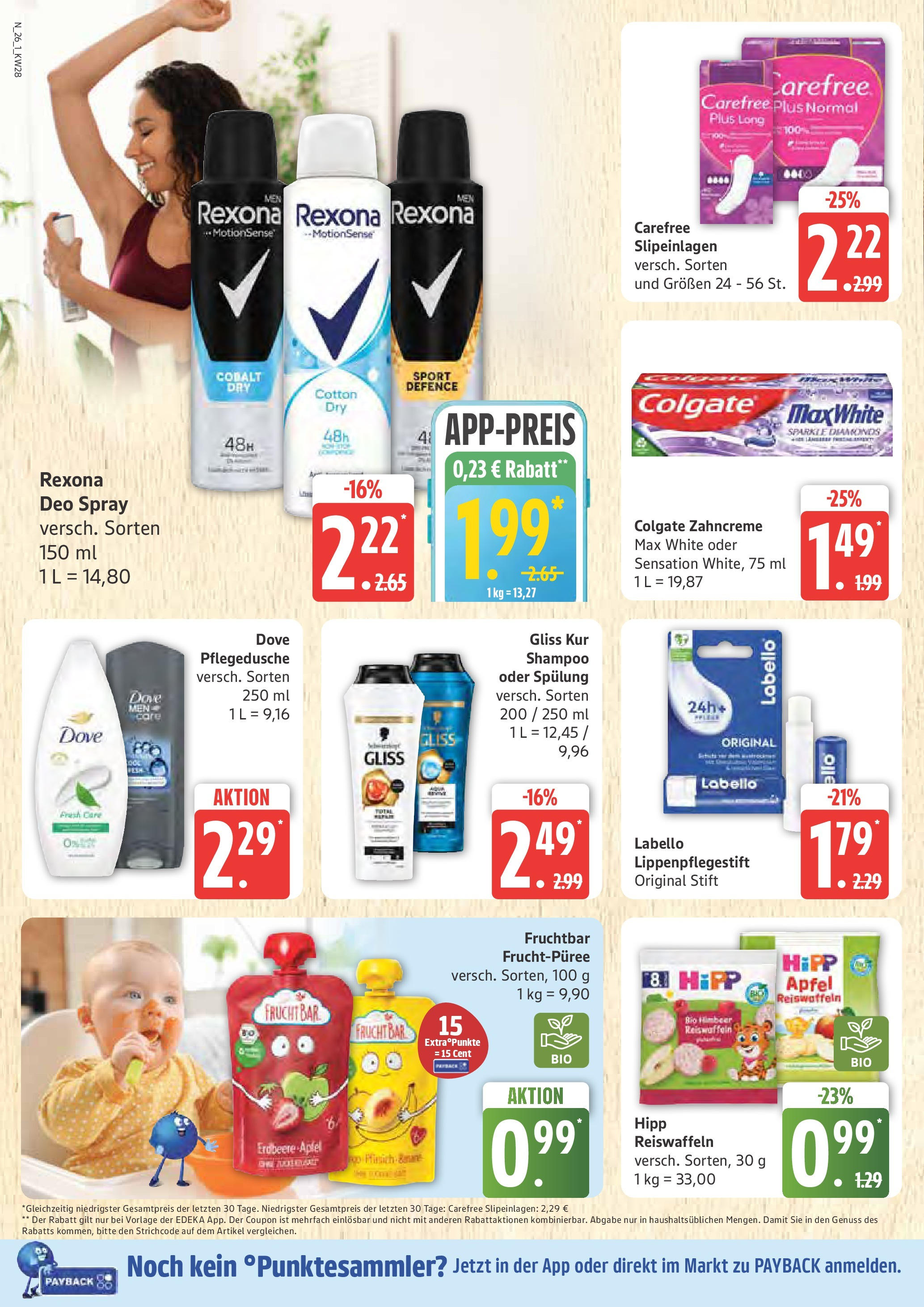 Marktkauf - Marktkauf: Wochenangebote (ab 06.07.2025) » Angebote online | Seite: 26 | Produkte: Shampoo, Spülung, Deodorant, Shower Gel