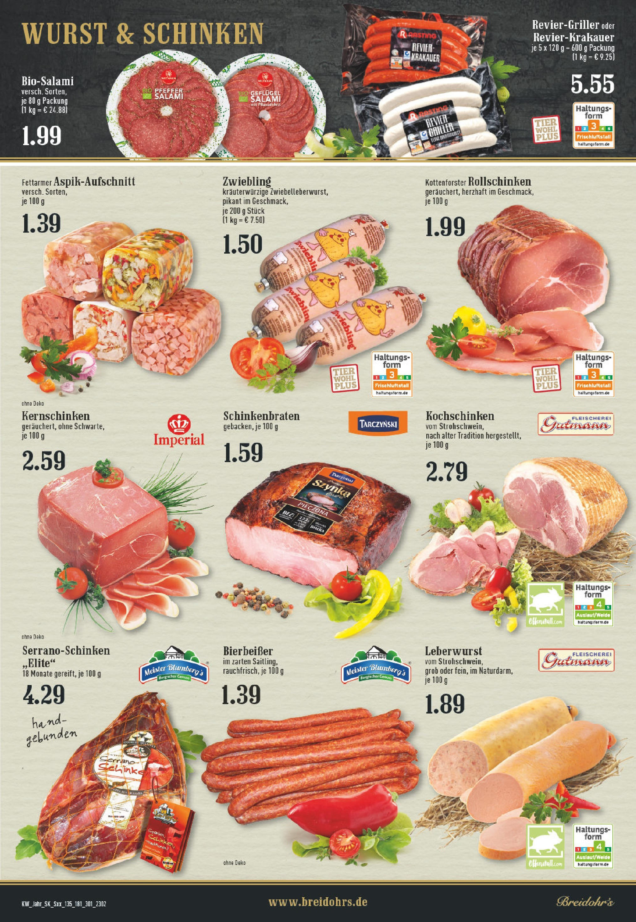Edeka prospekt Bergisch Gladbach	 (ab 06.07.2025) » Angebote Online | Seite: 3 | Produkte: Wurst, Salami, Schinken