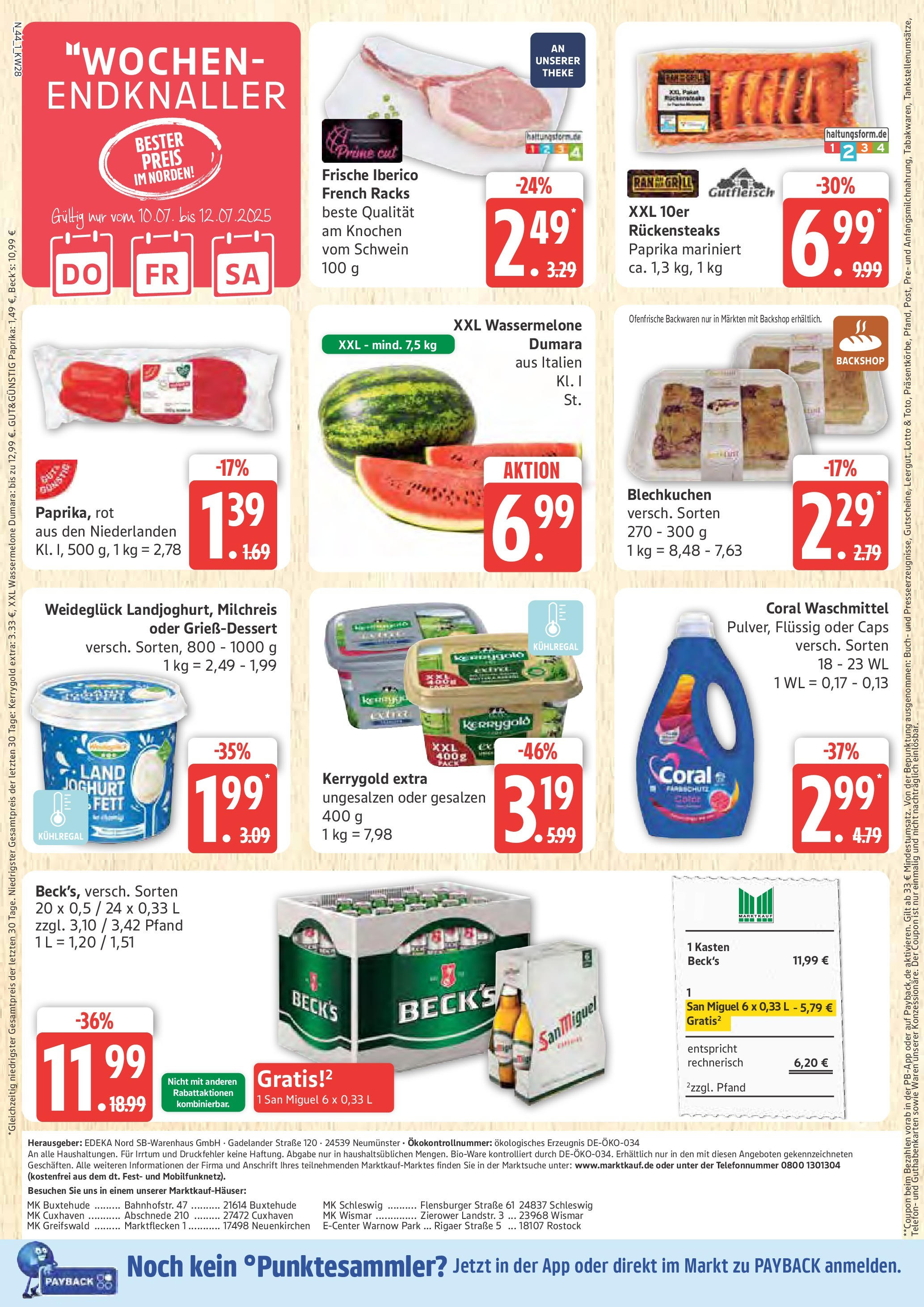 Marktkauf - Marktkauf: Wochenangebote (ab 06.07.2025) » Angebote online | Seite: 44 | Produkte: Grill, Ofenfrische, Waschmittel, Wassermelone