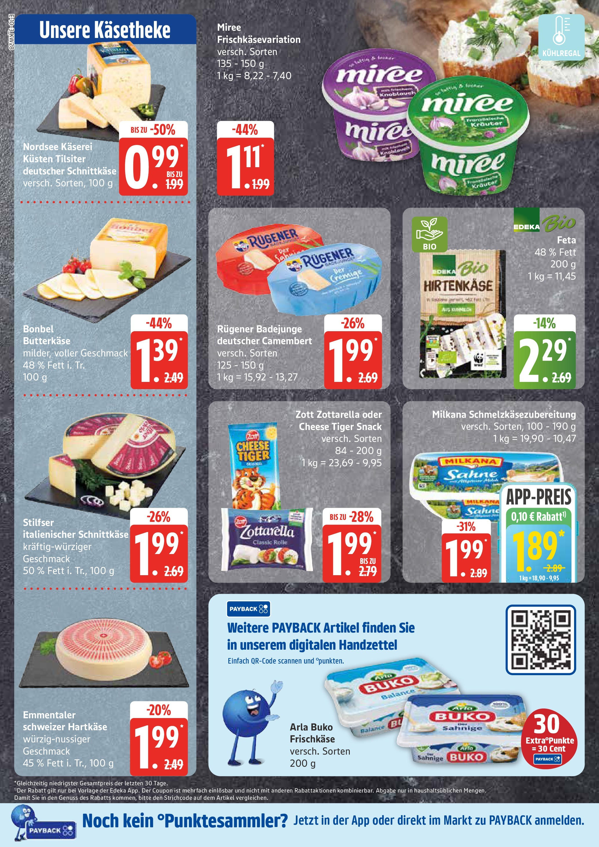 Marktkauf - Marktkauf: Wochenangebote (ab 06.07.2025) » Angebote online | Seite: 10 | Produkte: Feta, Arla buko, Sahne, Frischkase