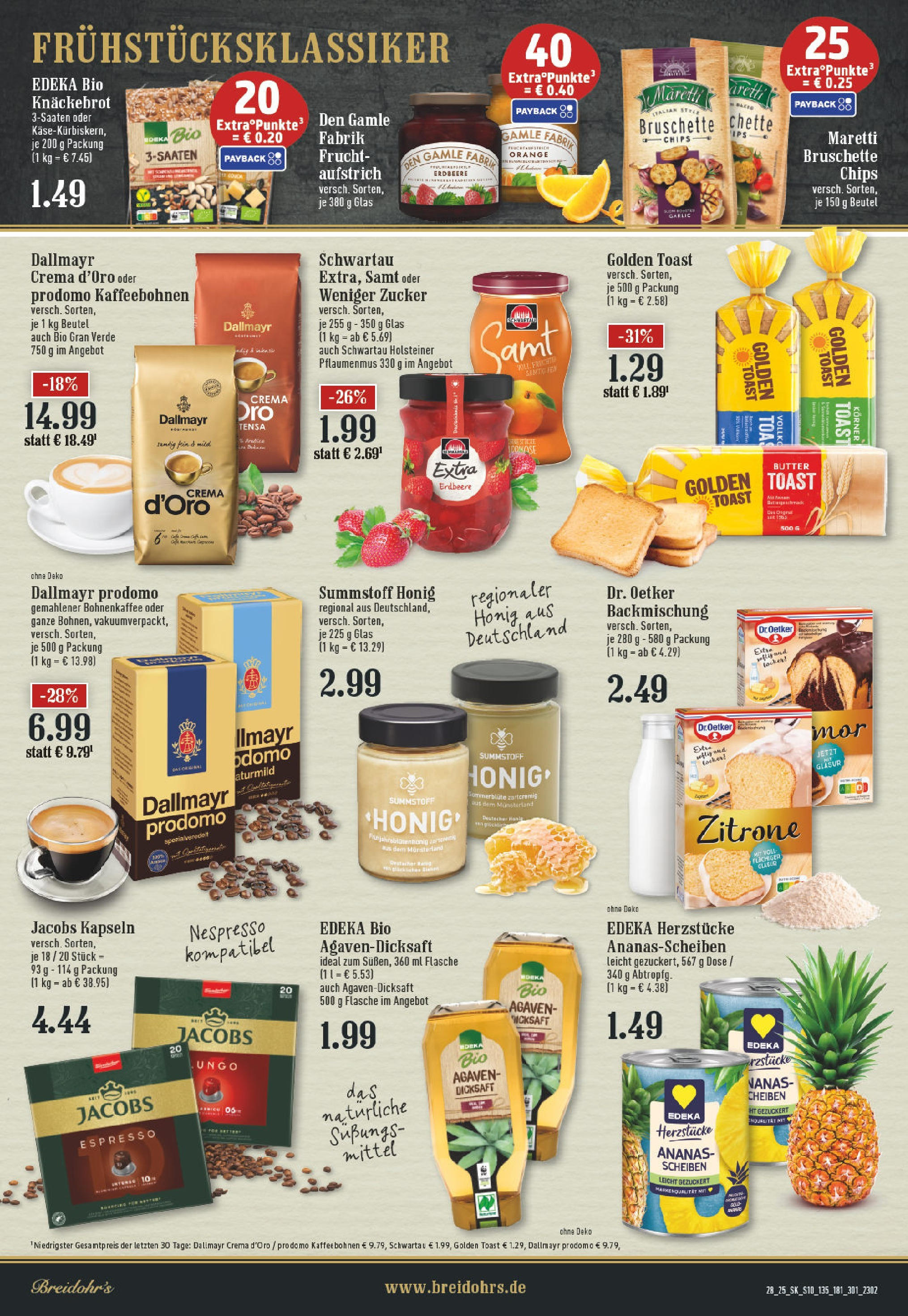 Edeka prospekt Bergisch Gladbach	 (ab 06.07.2025) » Angebote Online | Seite: 10 | Produkte: Dallmayr, Zucker, Dallmayr prodomo, Chips