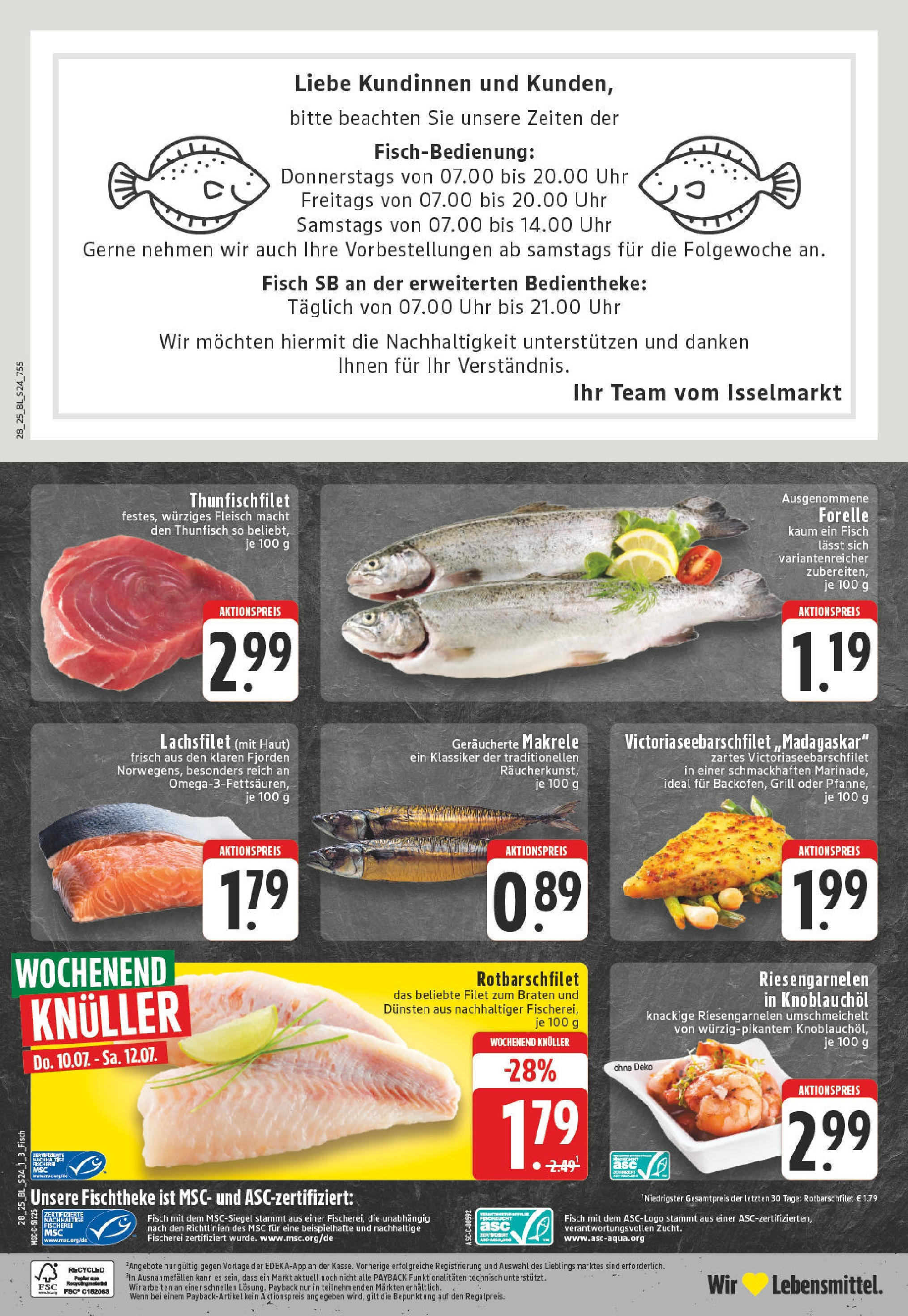 Edeka prospekt Fröndenberg	 (ab 06.07.2025) » Angebote Online | Seite: 24 | Produkte: Grill, Thunfisch, Fleisch, Uhr