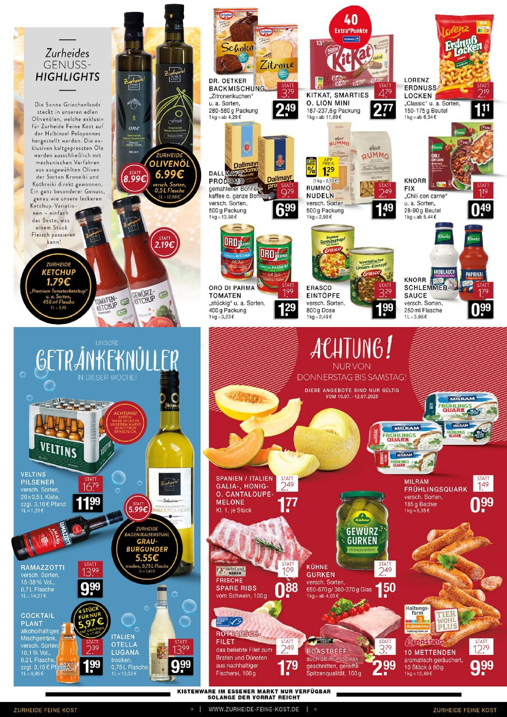 Edeka prospekt Essen	 (ab 06.07.2025) » Angebote Online | Seite: 6 | Produkte: Kaffee, Chili, Ketchup, Gurken