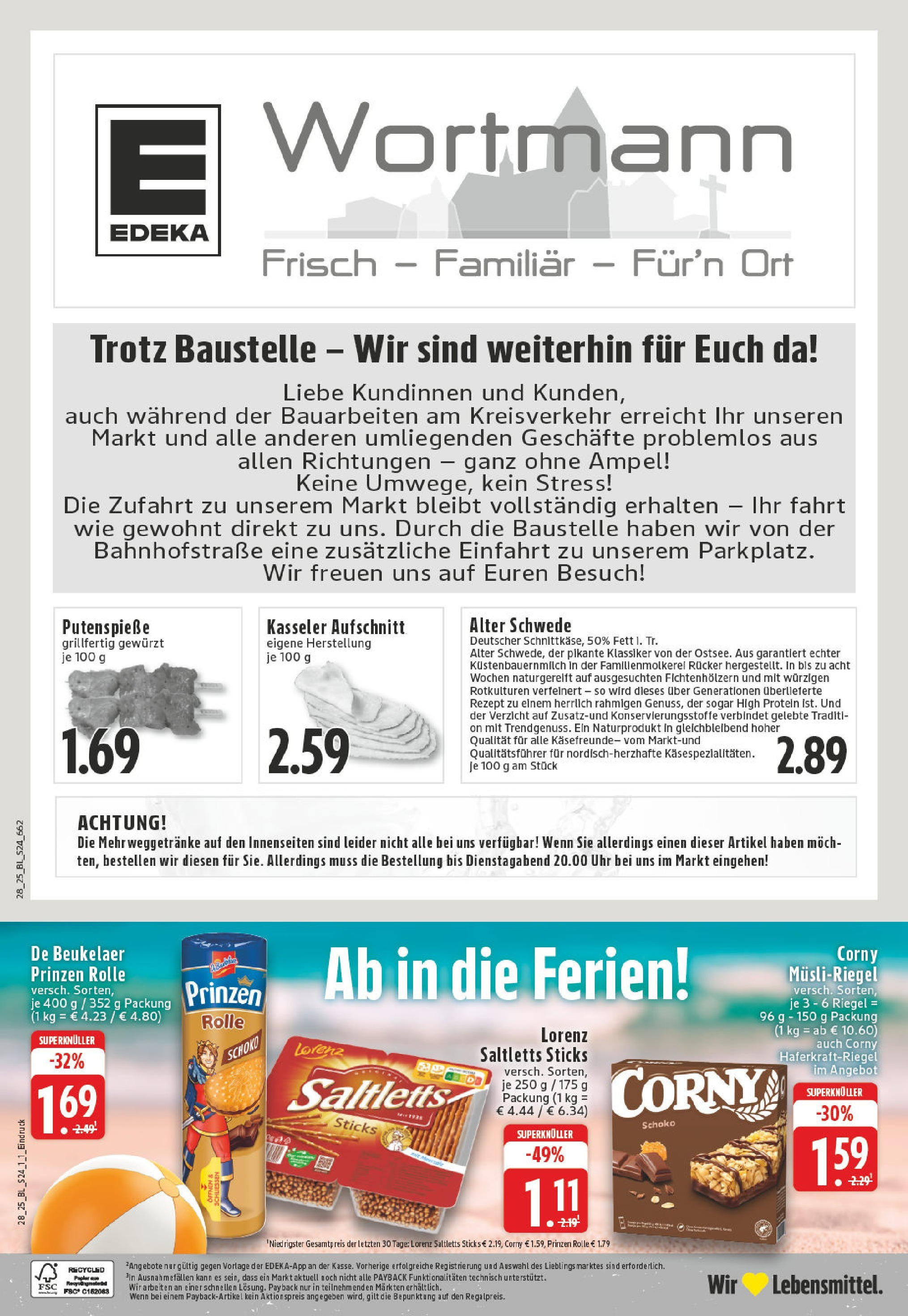Edeka prospekt Ense-Niederense	 (ab 06.07.2025) » Angebote Online | Seite: 24 | Produkte: Uhr