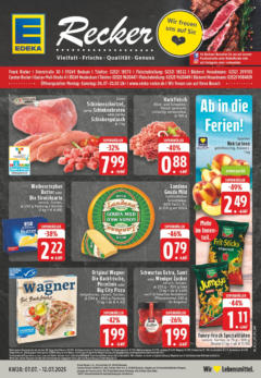 Edeka prospekt Beckum	 gültig ab dem 06.07.2025