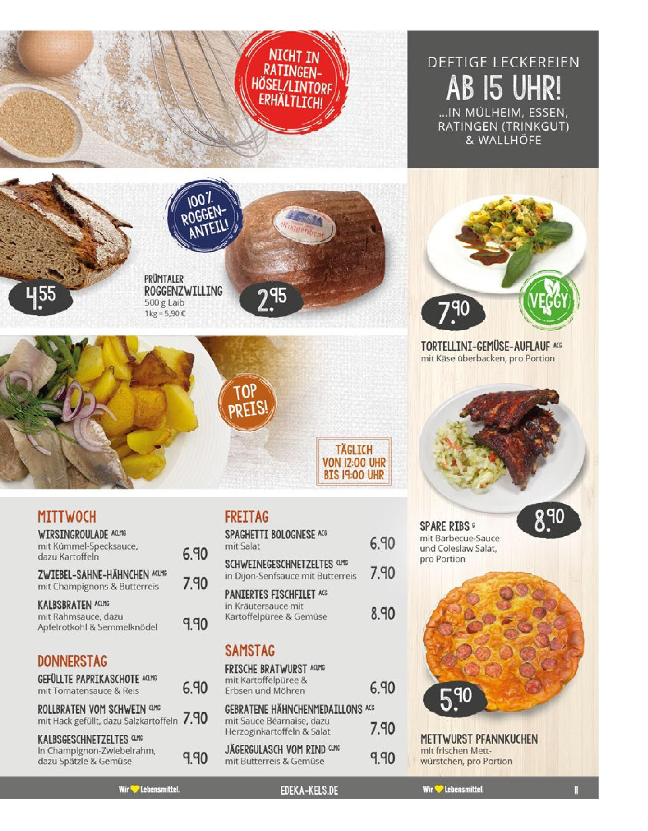 Edeka prospekt Ratingen-Hösel	 (ab 06.07.2025) » Angebote Online | Seite: 11 | Produkte: Käse, Gemüse, Salat, Uhr
