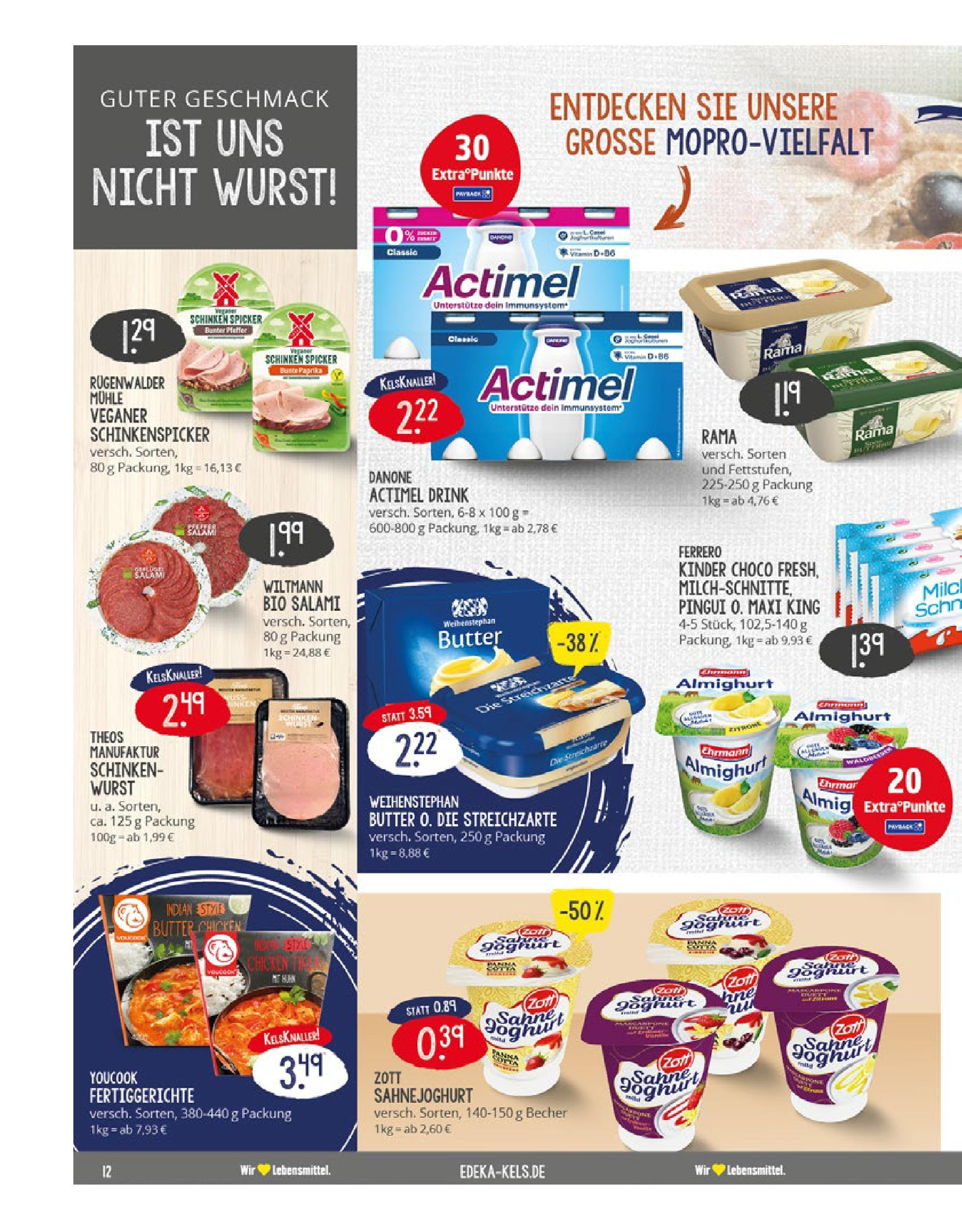 Edeka prospekt Ratingen-Hösel	 (ab 06.07.2025) » Angebote Online | Seite: 12 | Produkte: Mühle, Youcook, Rama, Fertiggerichte