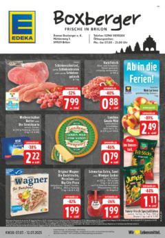 Edeka prospekt Brilon	 gültig ab dem 06.07.2025