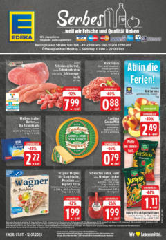 Vorschau von dem Prospekt des Geschäftes Edeka, gültig ab dem 07.07.2025