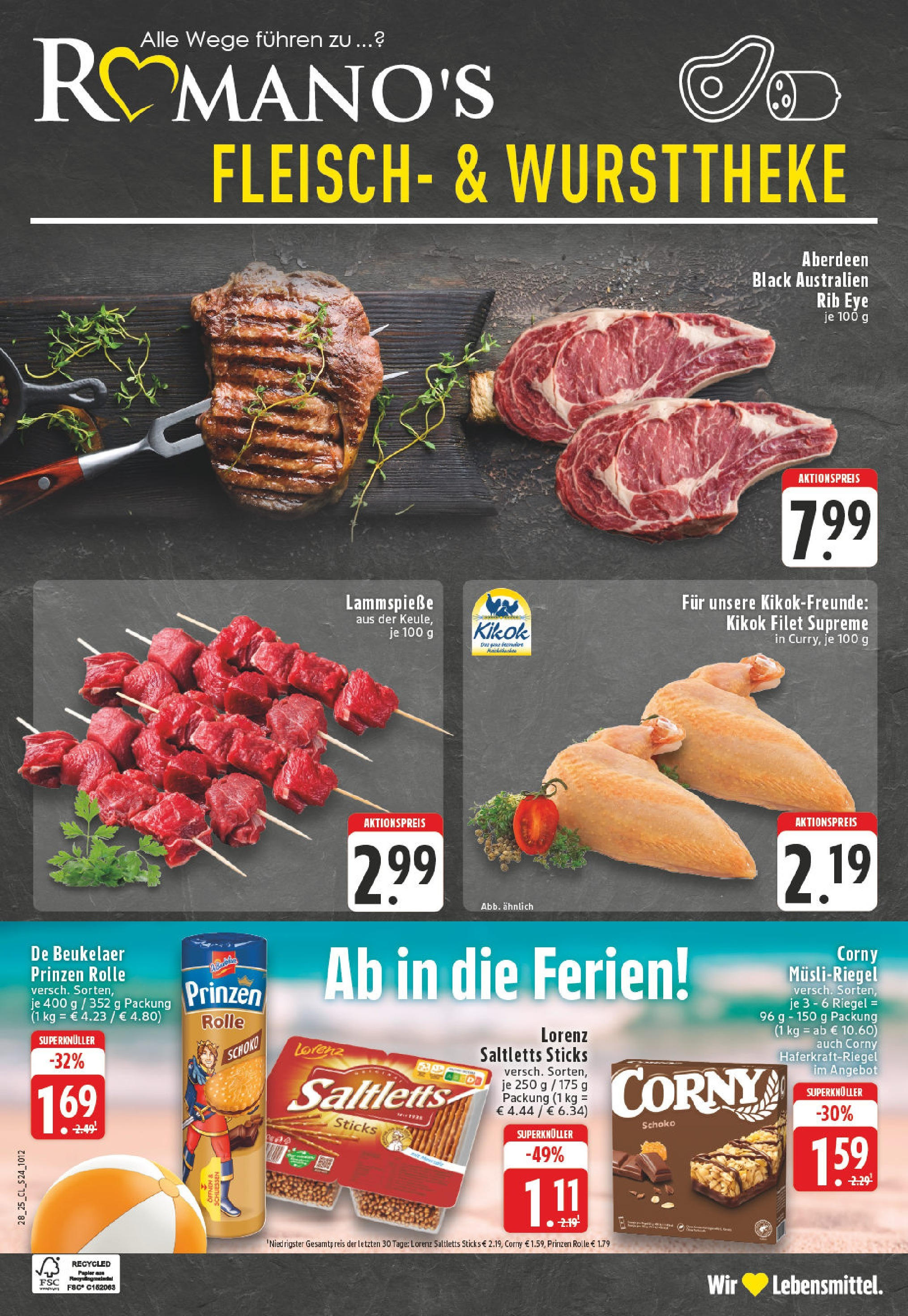 Edeka prospekt Köln-Godorf	 (ab 06.07.2025) » Angebote Online | Seite: 24 | Produkte: Fleisch