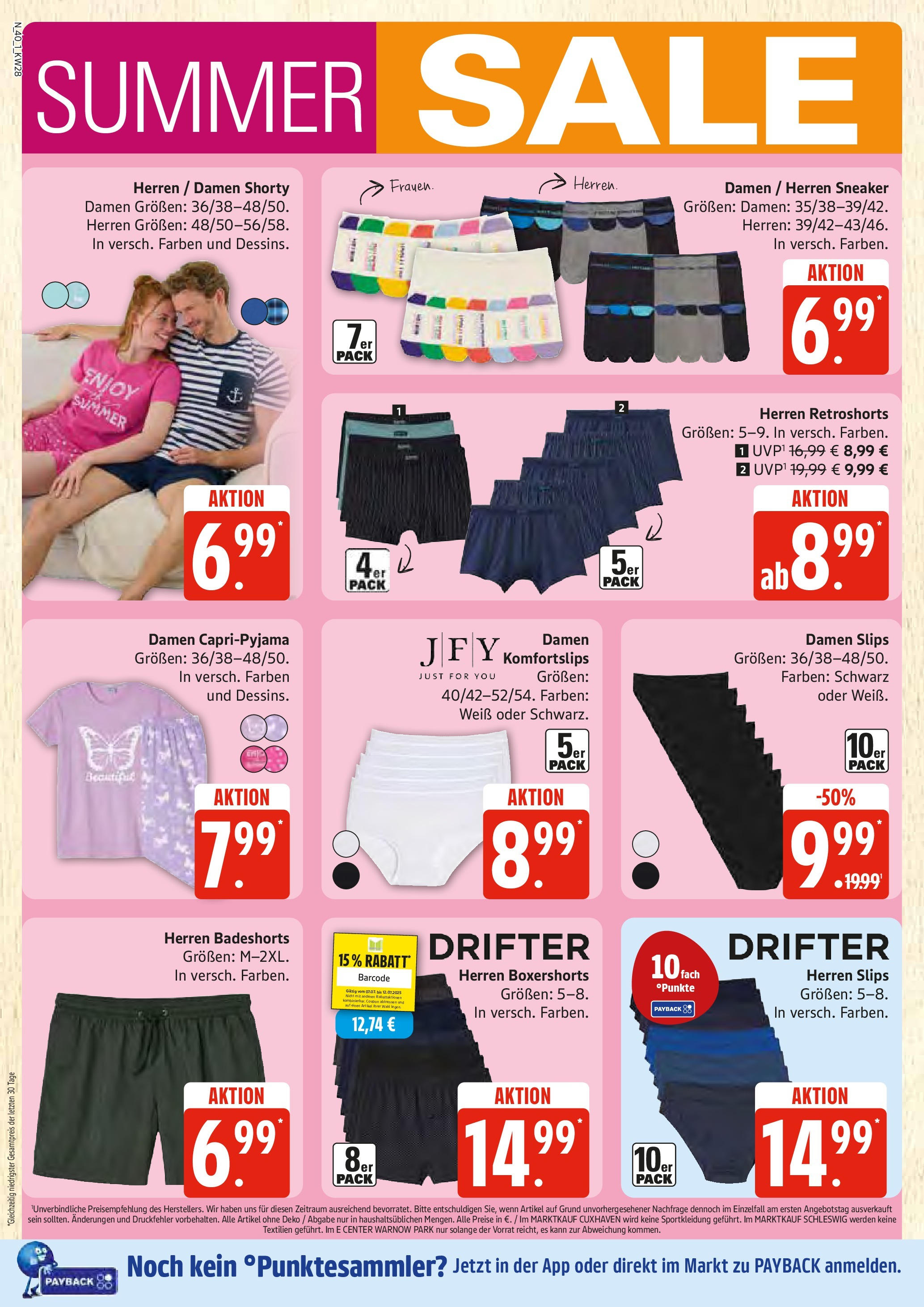 Edeka prospekt Rostock	 (ab 06.07.2025) » Angebote Online | Seite: 40 | Produkte: Badeshorts
