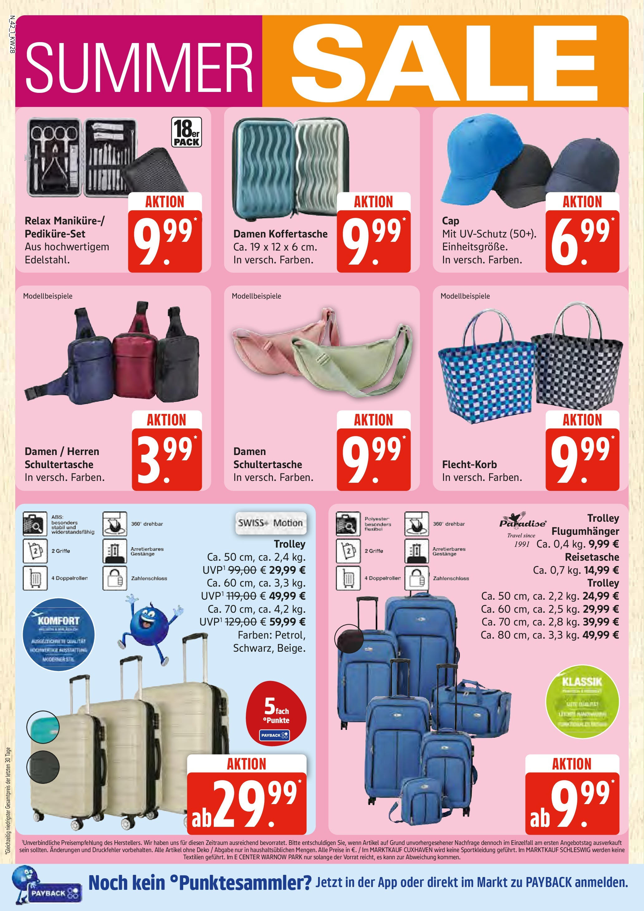 Edeka prospekt Rostock	 (ab 06.07.2025) » Angebote Online | Seite: 42 | Produkte: Reisetasche