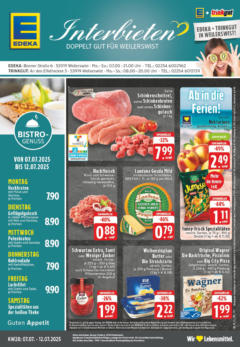 Edeka prospekt Weilerswist	 gültig ab dem 06.07.2025