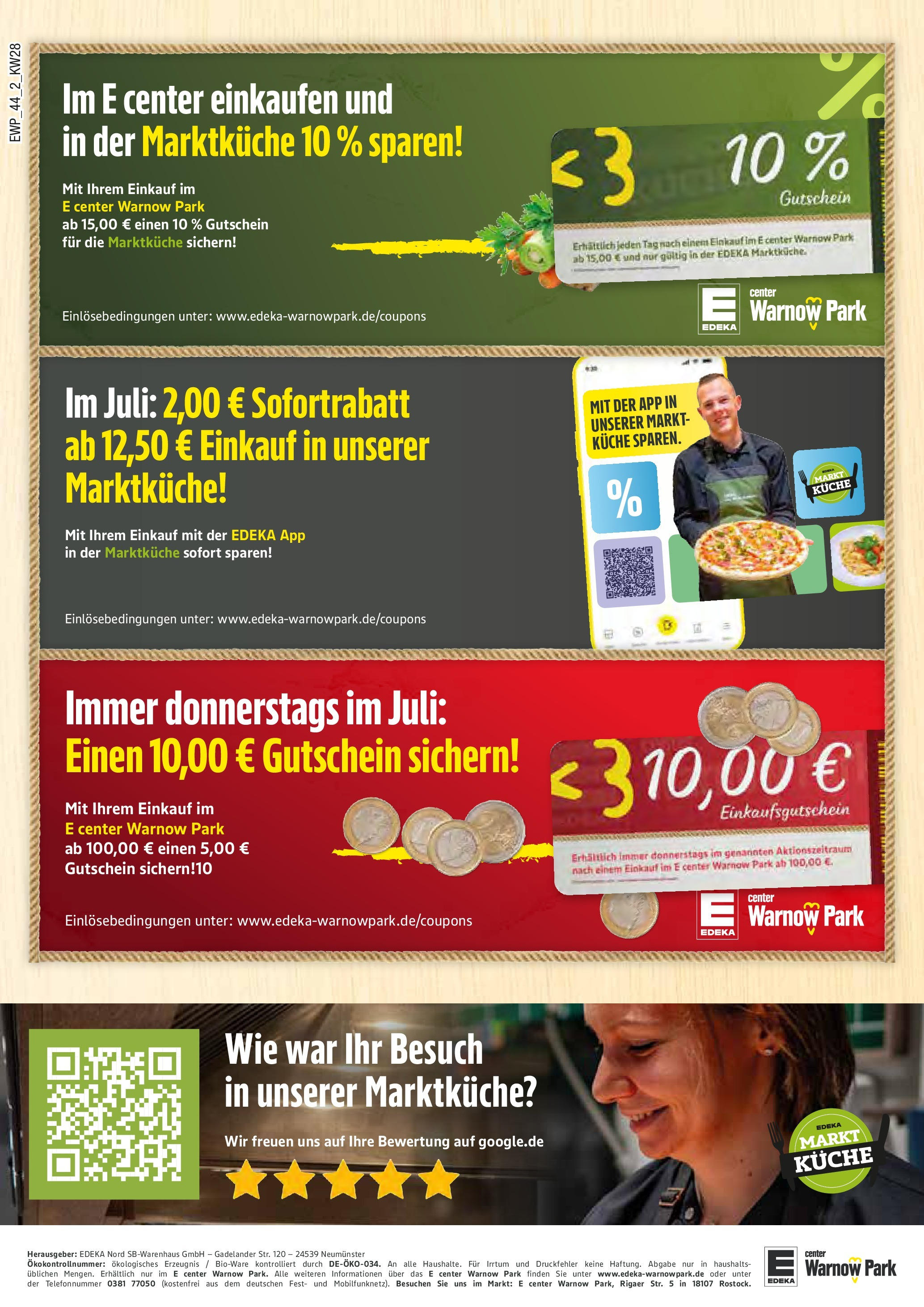 Edeka prospekt Rostock	 (ab 06.07.2025) » Angebote Online | Seite: 44 | Produkte: Küche