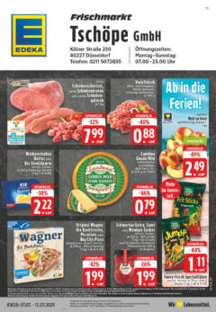 Edeka prospekt Düsseldorf	 gültig ab dem 06.07.2025