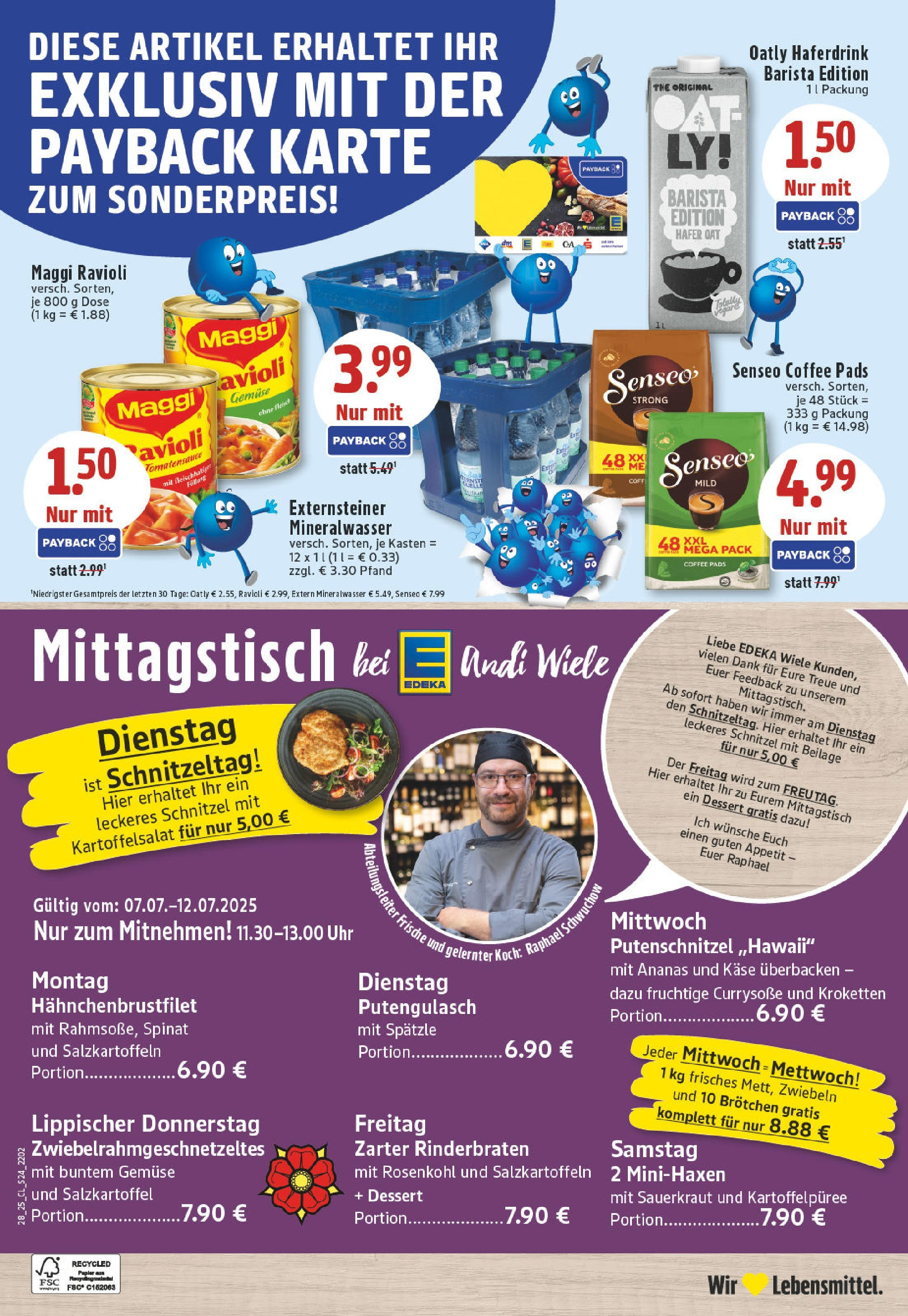 Edeka prospekt Horn-Bad Meinberg	 (ab 06.07.2025) » Angebote Online | Seite: 24 | Produkte: Maggi, Schnitzel, Haferdrink, Uhr