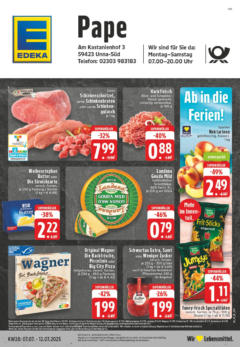 Edeka prospekt Unna	 gültig ab dem 06.07.2025