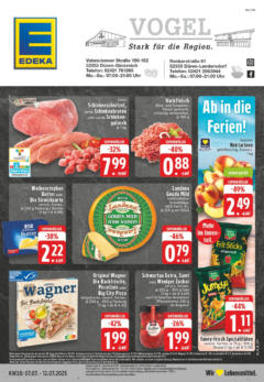 Edeka prospekt Düren	 gültig ab dem 06.07.2025