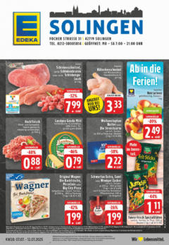 Edeka prospekt Solingen	 gültig ab dem 06.07.2025