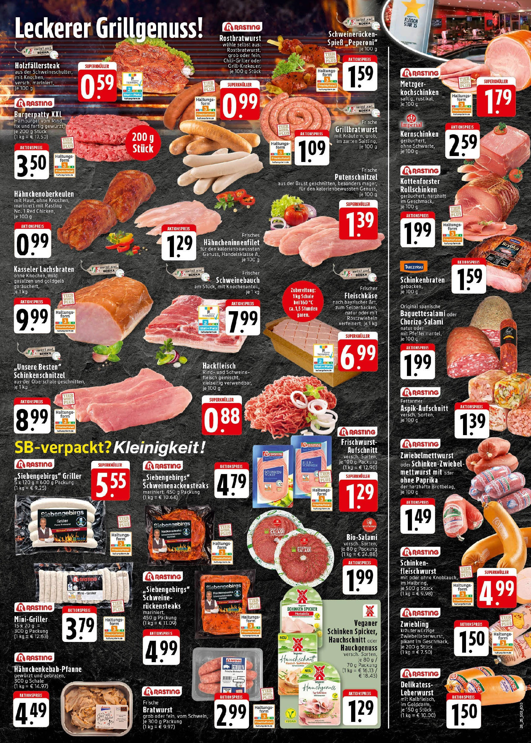 Edeka prospekt Bad Honnef	 (ab 06.07.2025) » Angebote Online | Seite: 3 | Produkte: Schweinebauch, Schweinerucken, Salami, Steak