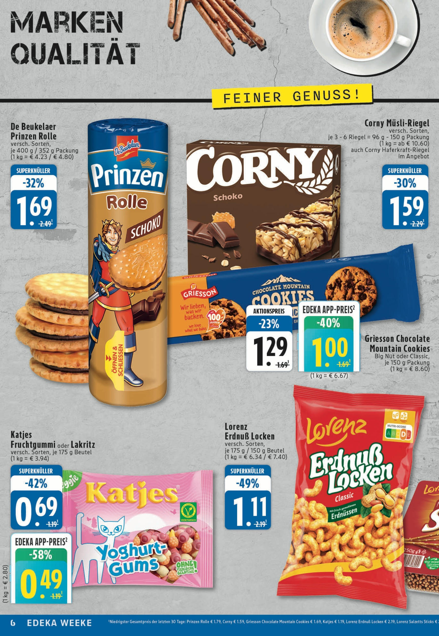 Edeka prospekt Köln	 (ab 06.07.2025) » Angebote Online | Seite: 6 | Produkte: Katjes