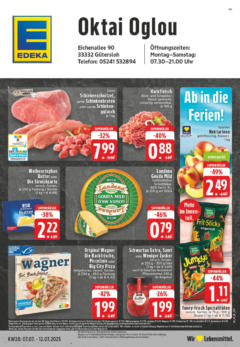 Edeka prospekt Gütersloh	 gültig ab dem 06.07.2025