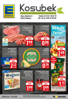 Edeka prospekt Stolberg	 gültig ab dem 06.07.2025