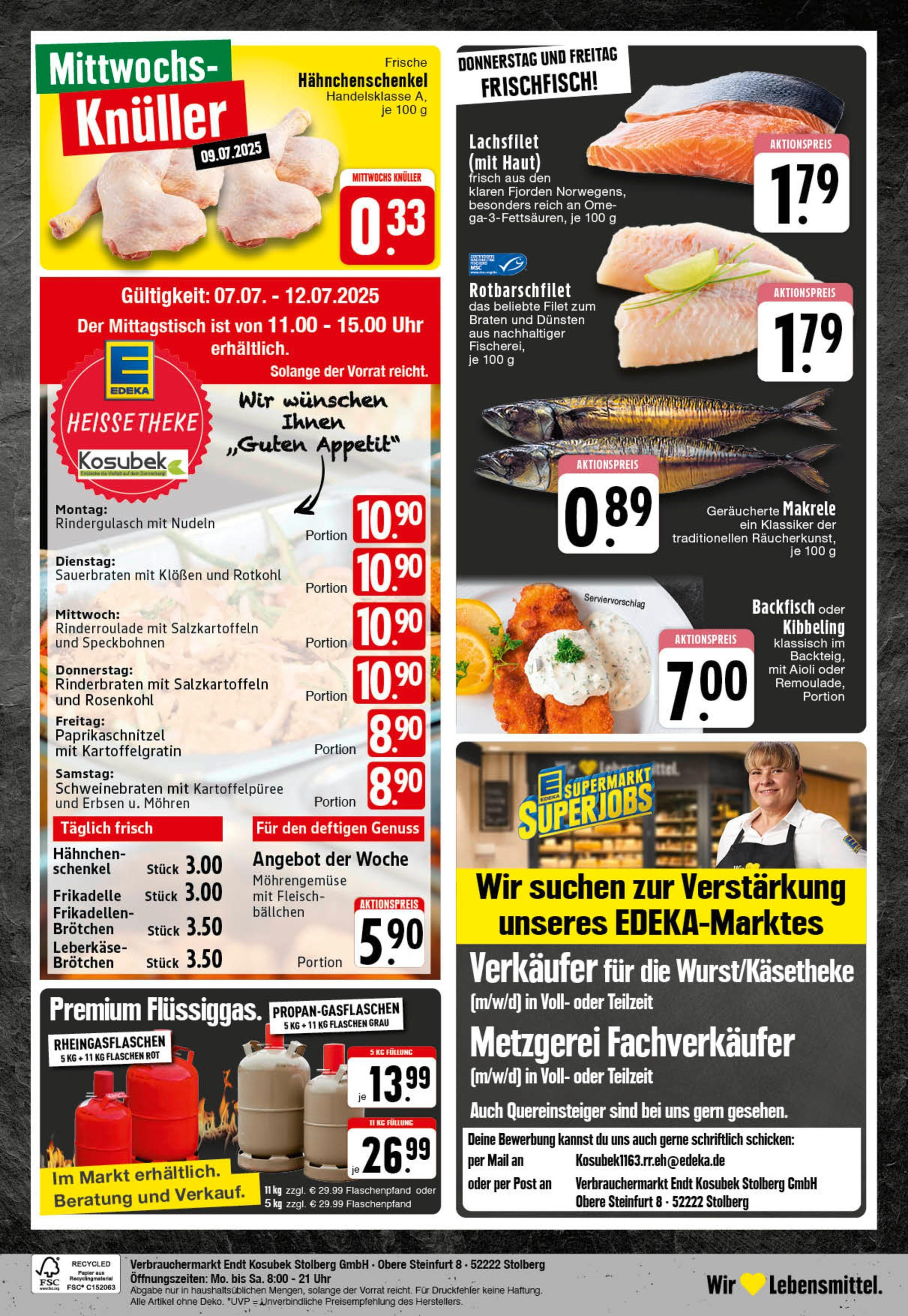 Edeka prospekt Stolberg	 (ab 06.07.2025) » Angebote Online | Seite: 24 | Produkte: Hahnchen, Mohren, Nudeln, Leberkase
