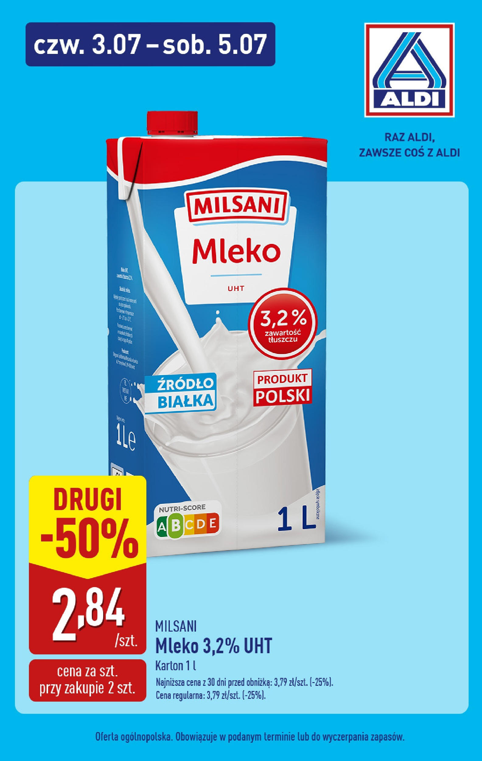 Aldi Gazetka - Promocja weekend od 03.07.2025 - Ulotka PDF, promocje | Strona: 4 | Produkty: Mleko