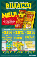 BILLA PLUS: Flugblatt Wien