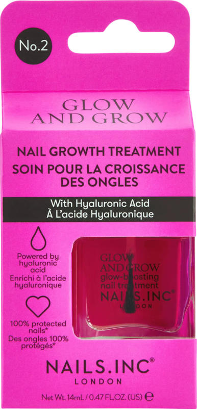 NAILS.INC Nagelpflege, Treatment Glow and Grow